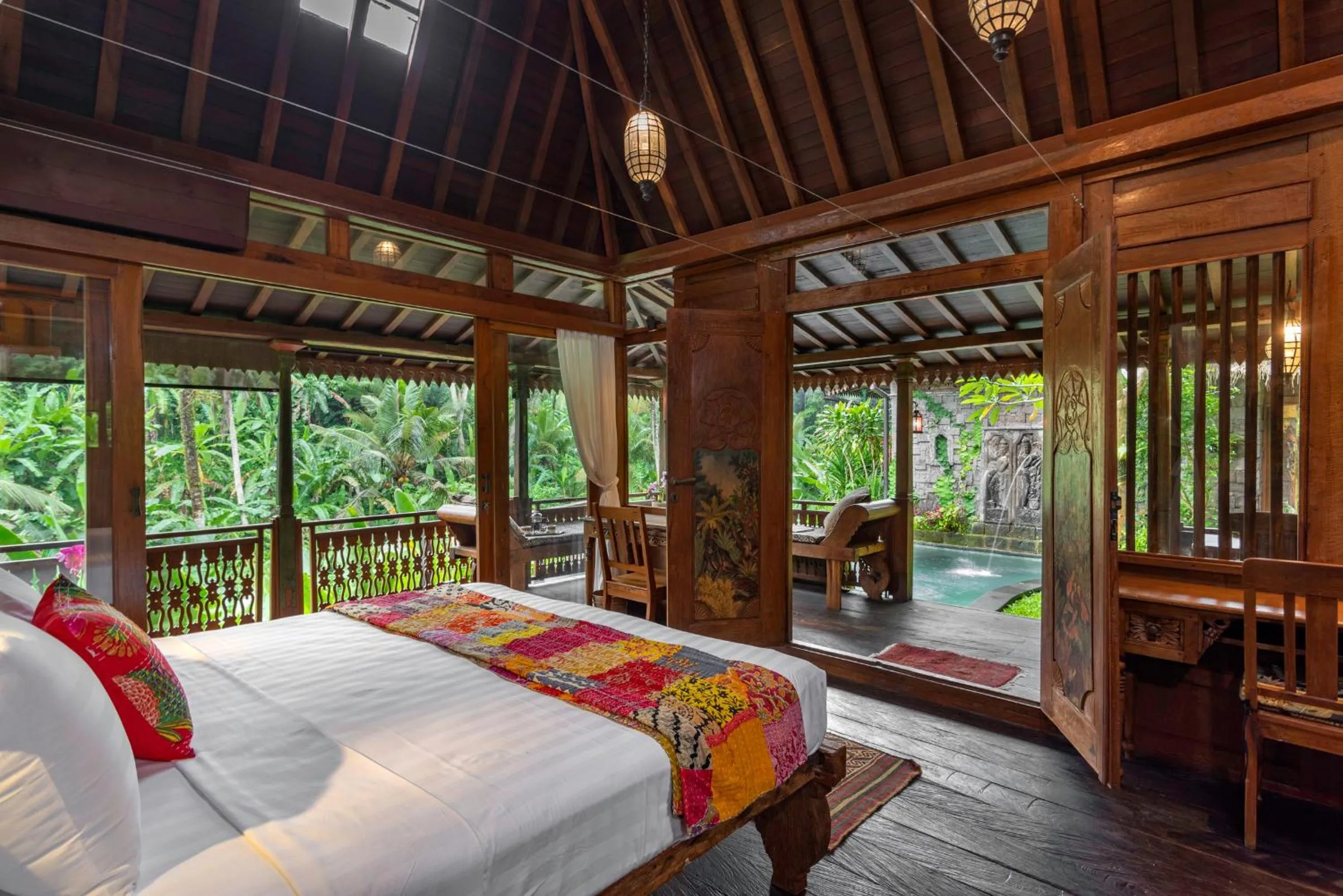 Bedroom, Bed in Lumina Wellness Retreat