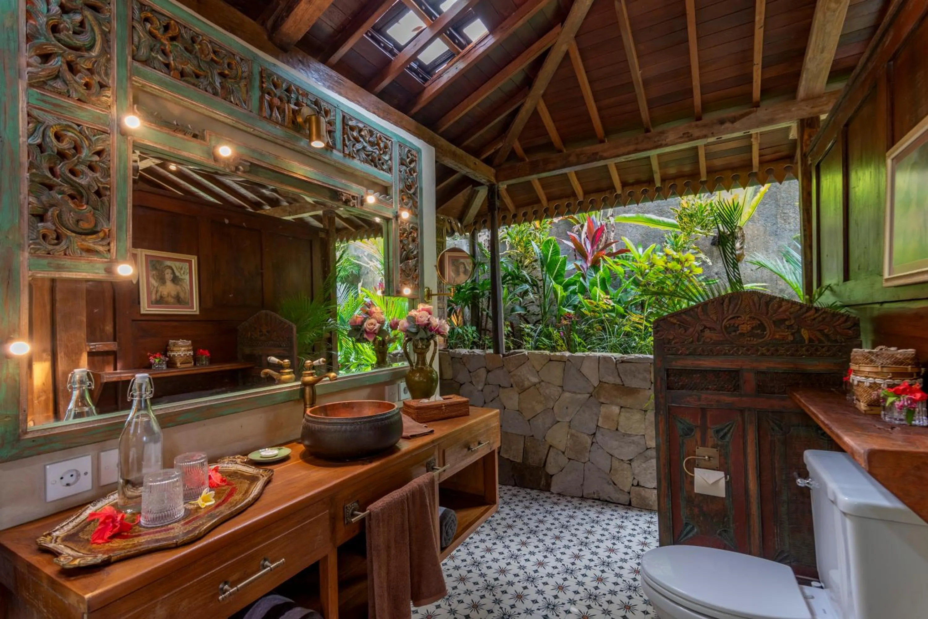 Bathroom in Lumina Wellness Retreat