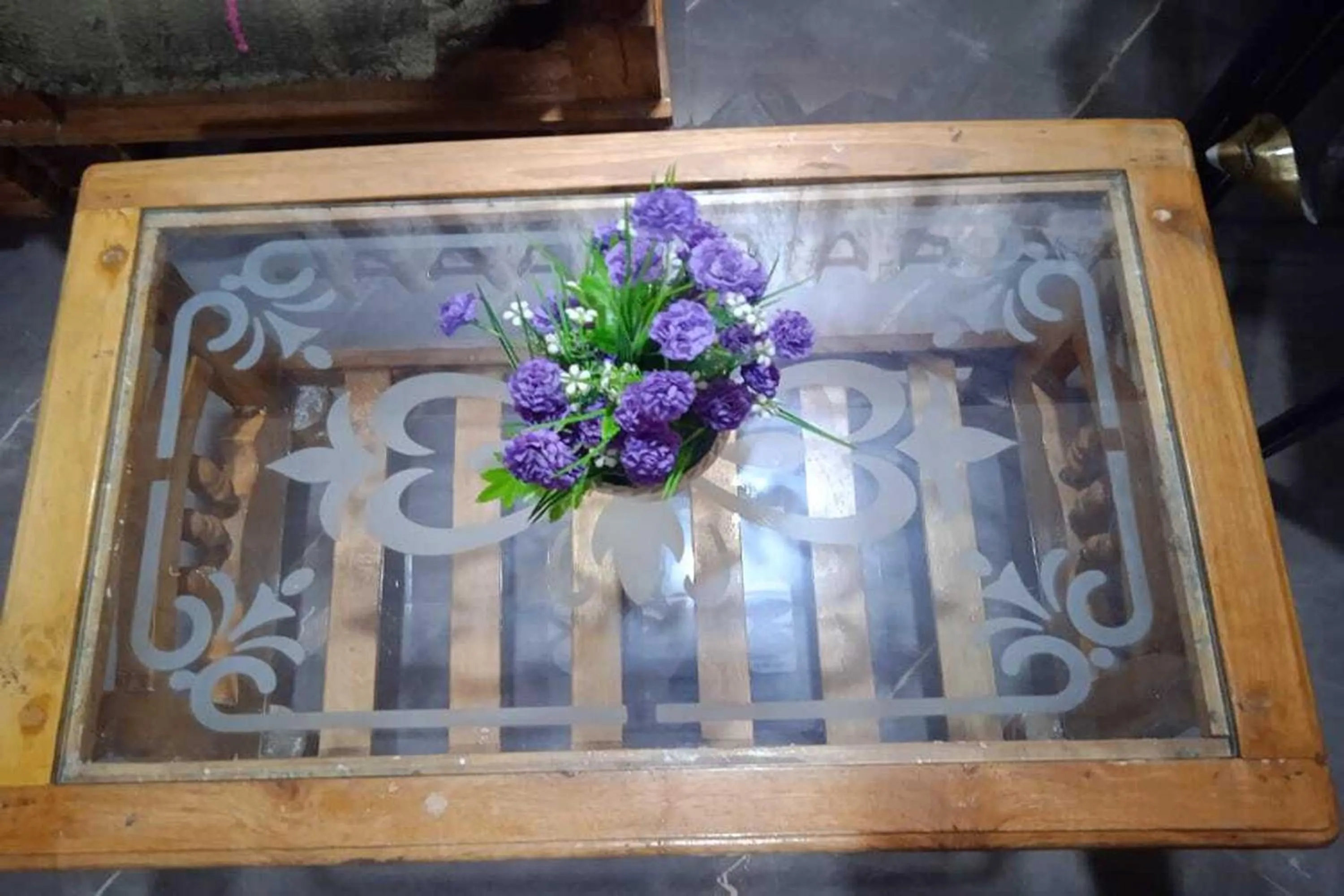 Decorative detail in Vighnaharta Villa