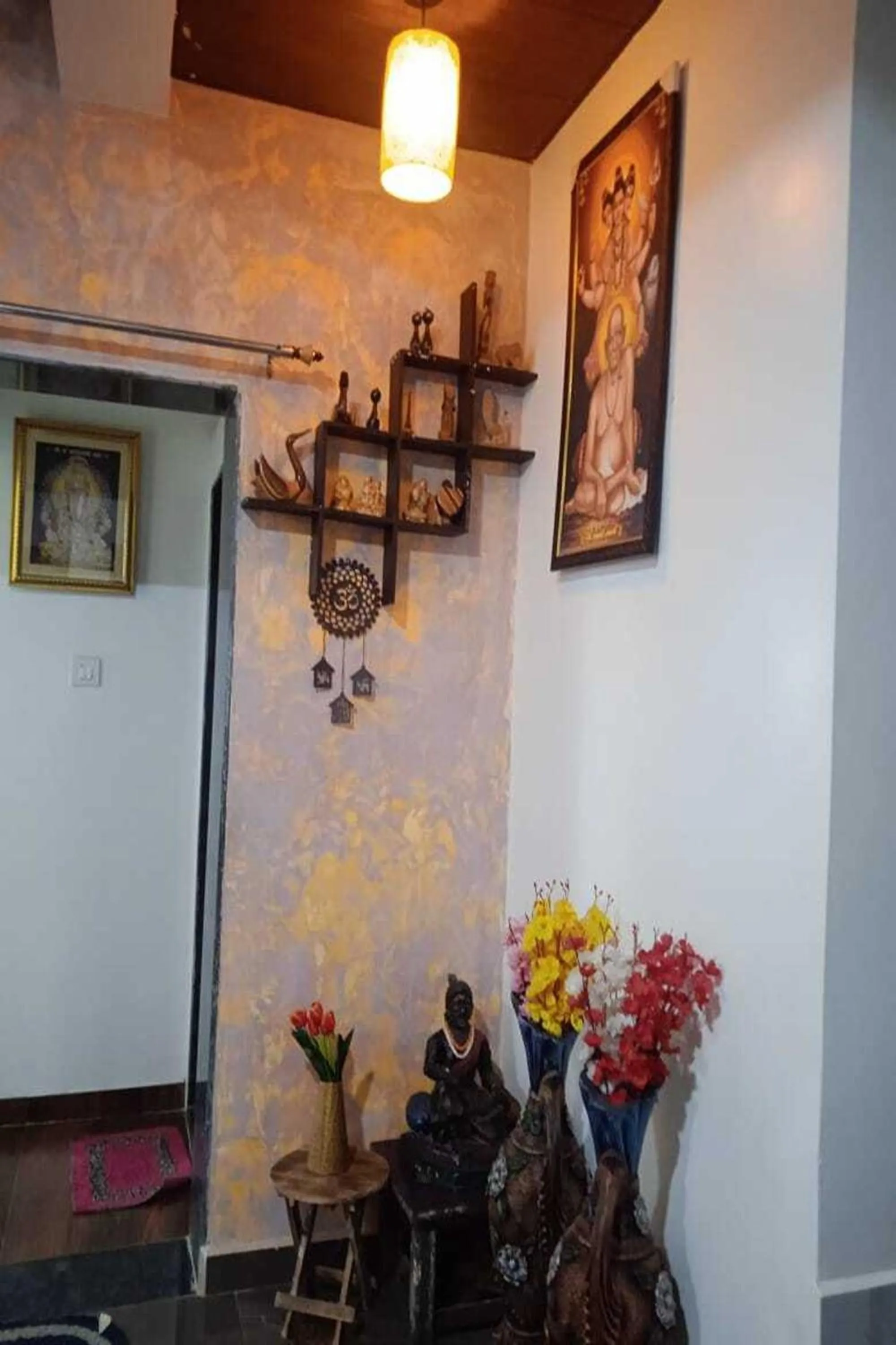 Decorative detail in Vighnaharta Villa