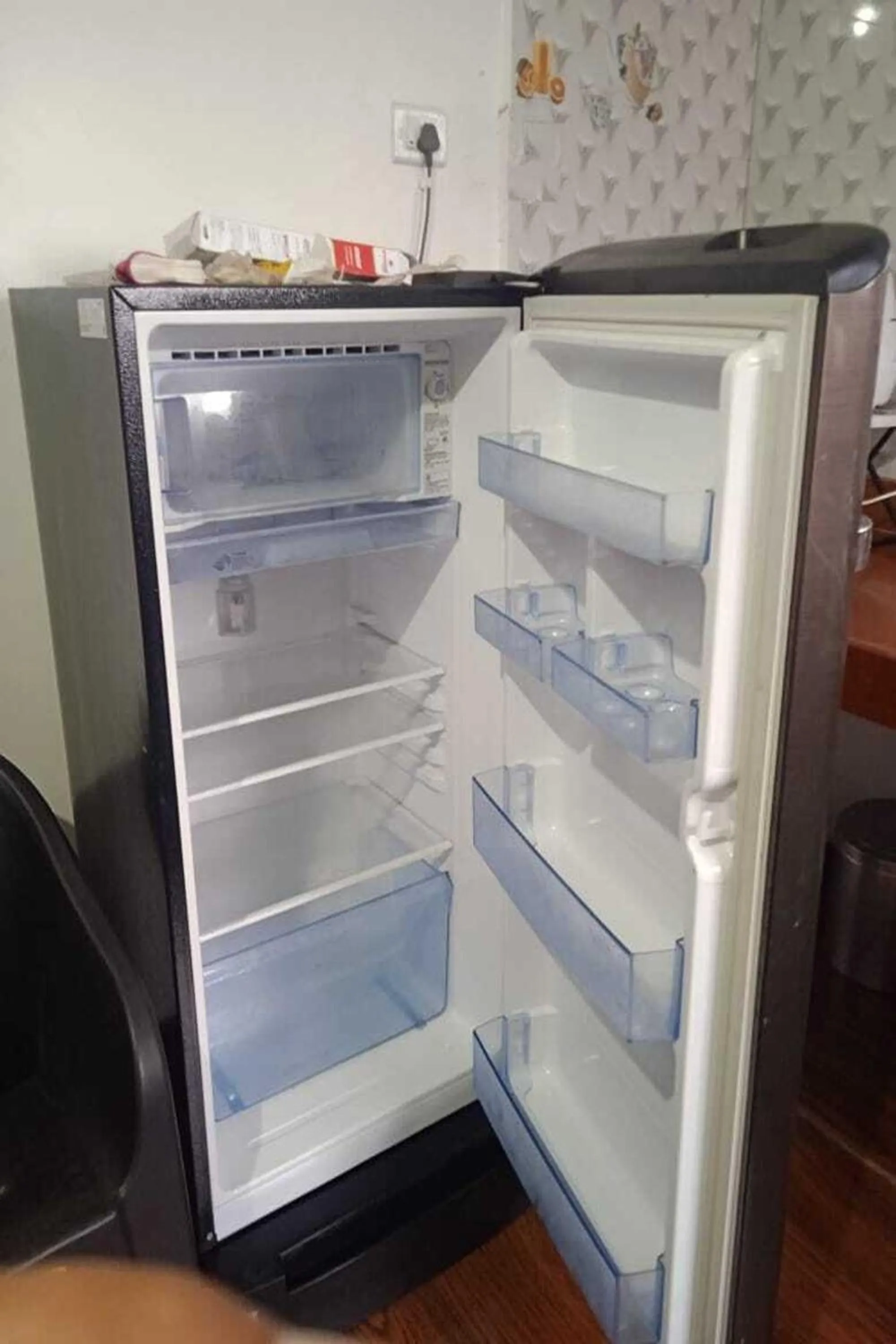 Kitchen or kitchenette in Vighnaharta Villa