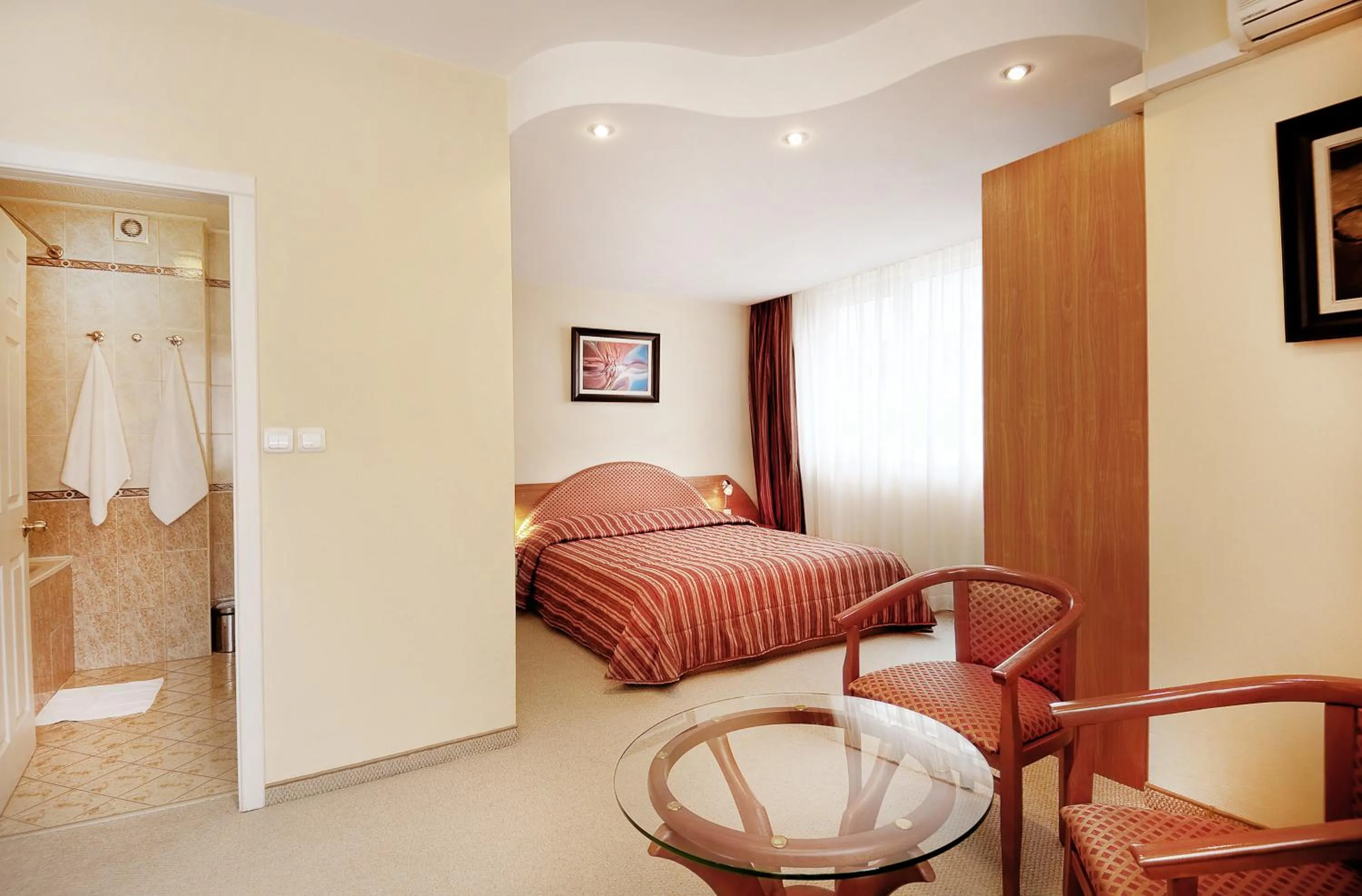 Bedroom, Bed in Apartments Carrera