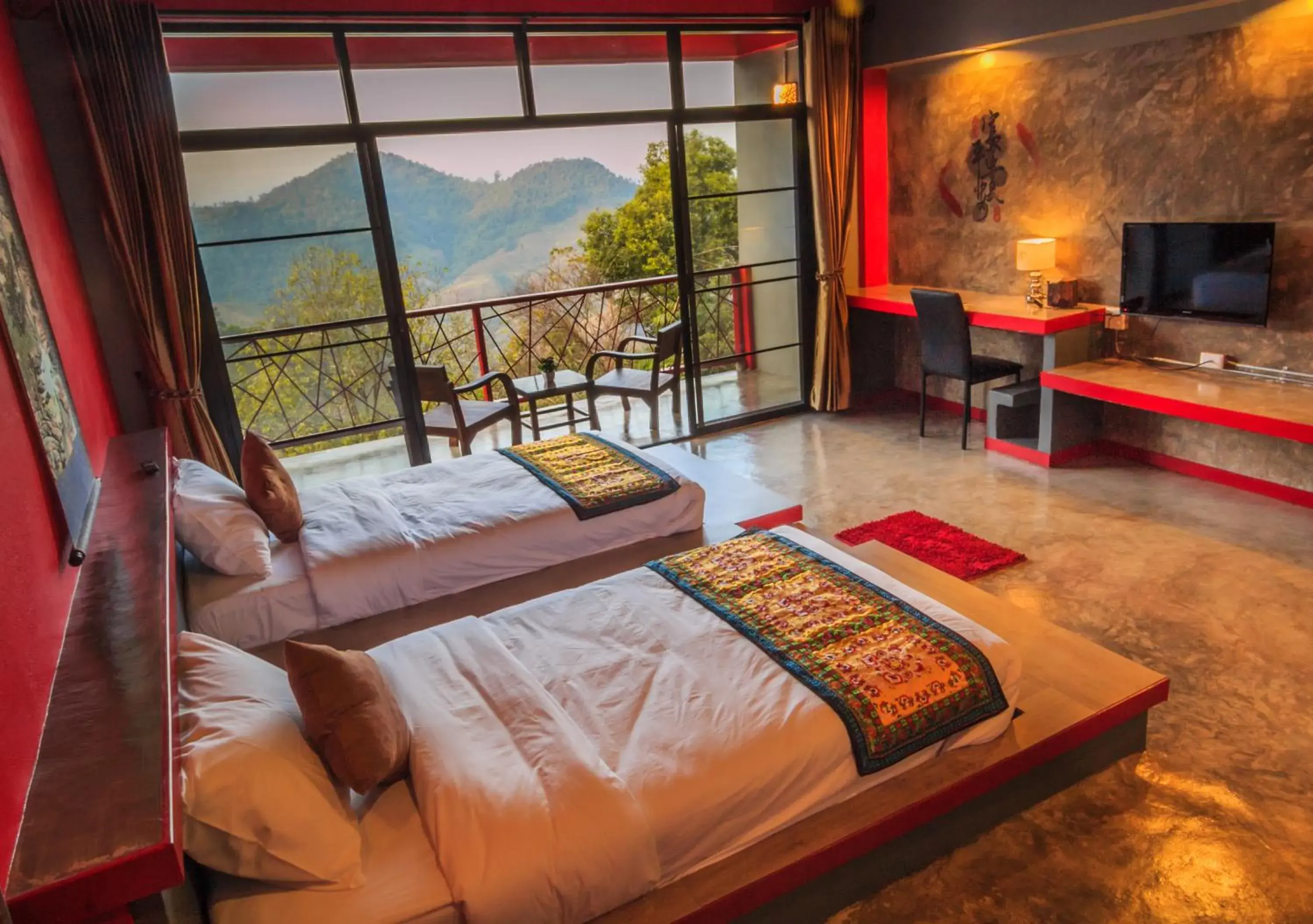 Deluxe Twin Room in Wang Put Tan Boutique House Deluxe Twin Room in Wang Put Tan Boutique House