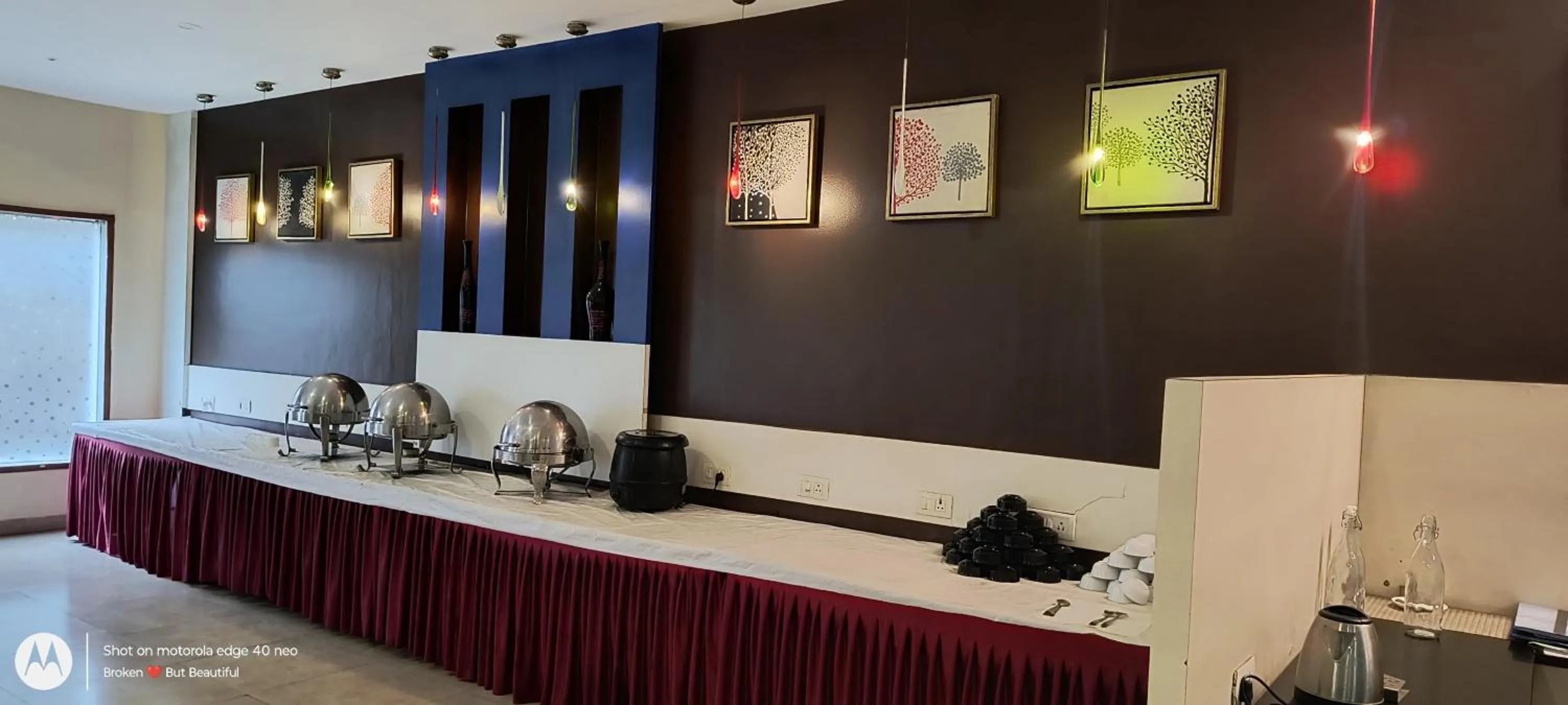 Buffet breakfast in The Altruist Hotel Kharadi