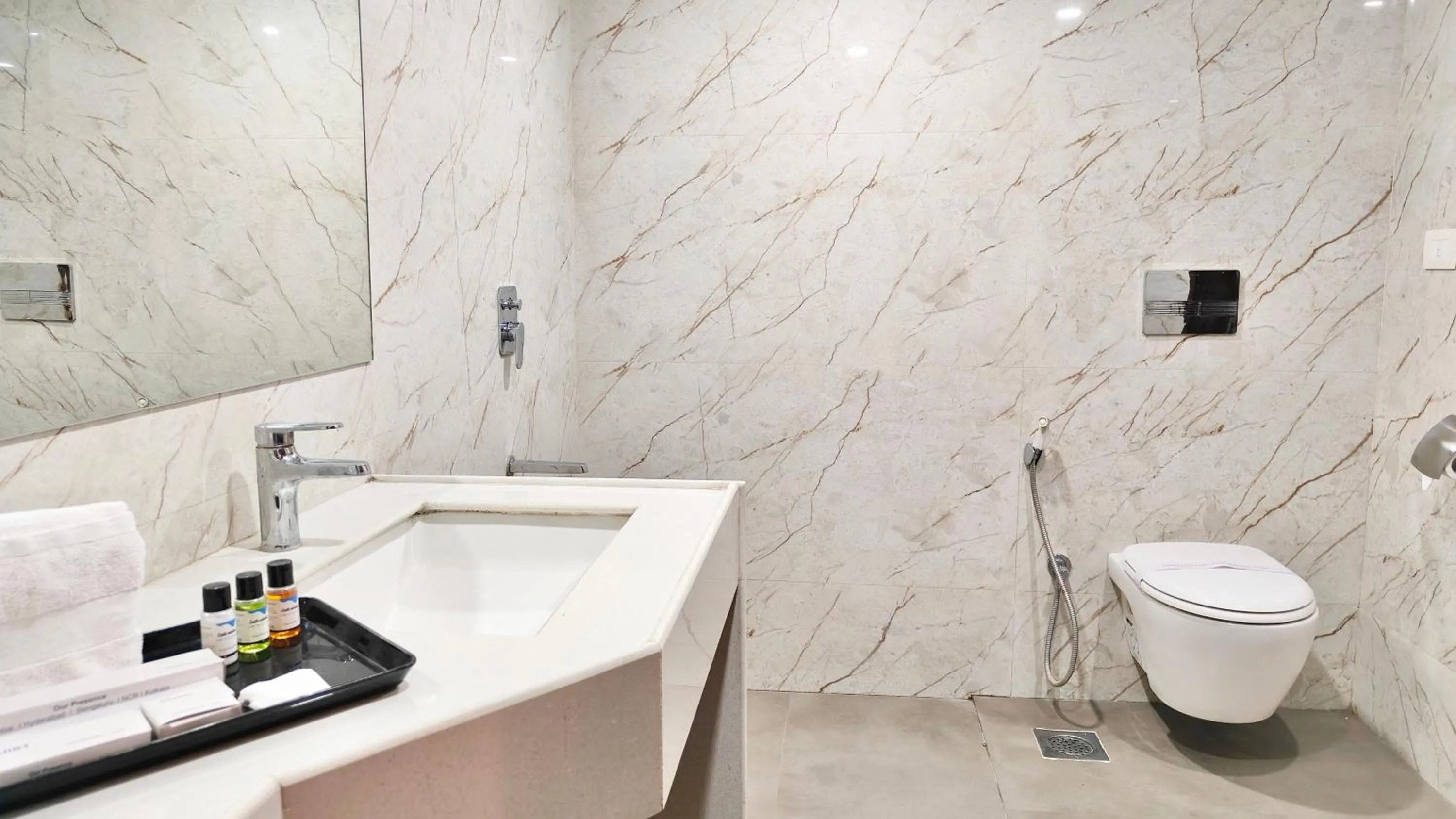 Bathroom in The Altruist Hotel Kharadi