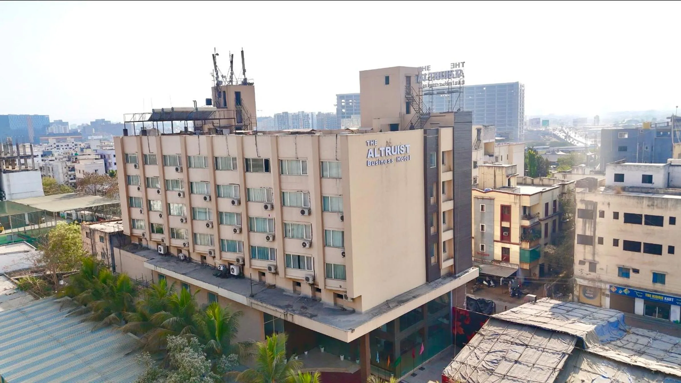 Property building in The Altruist Hotel Kharadi