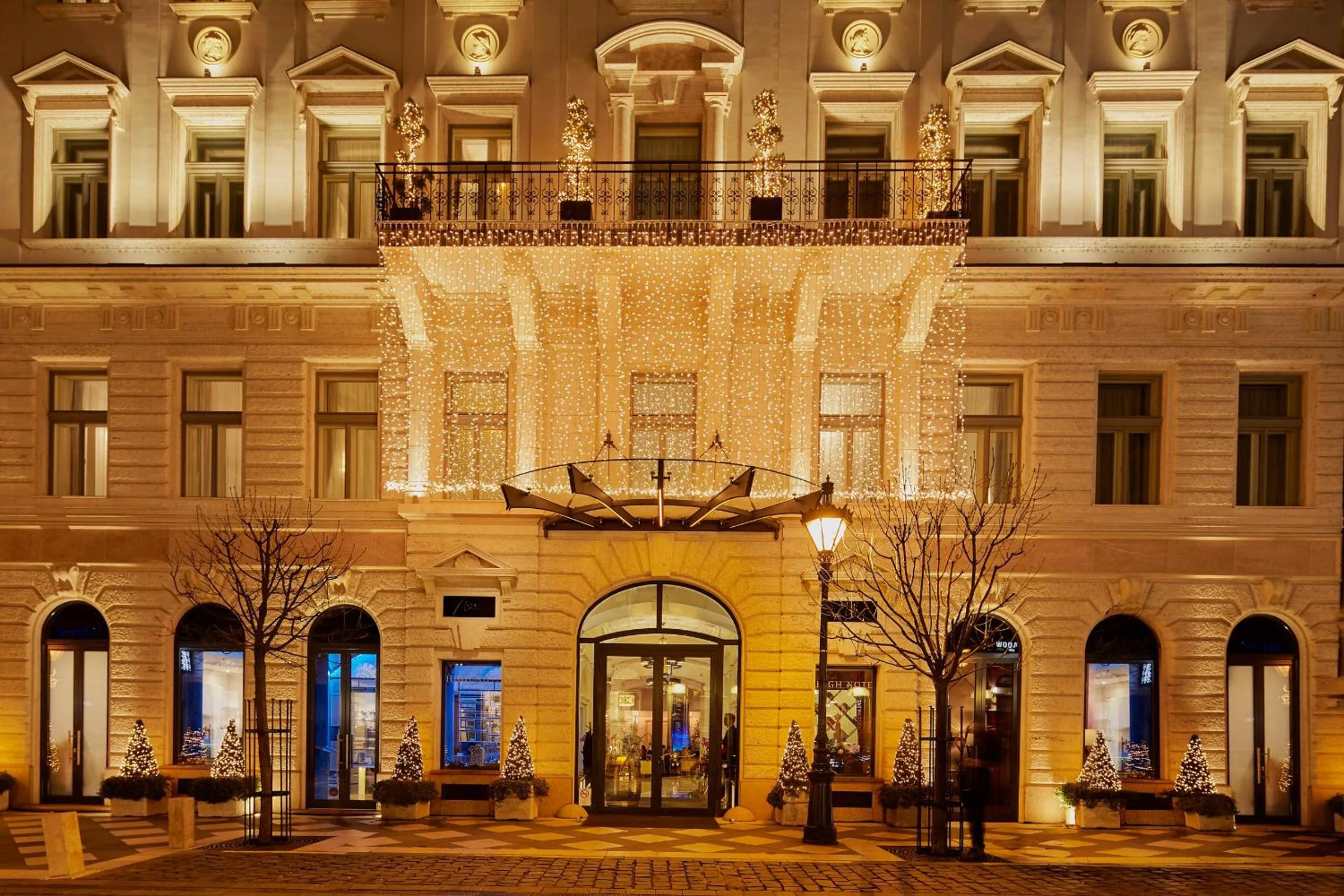 Property building in Aria Hotel Budapest by Library Hotel Collection