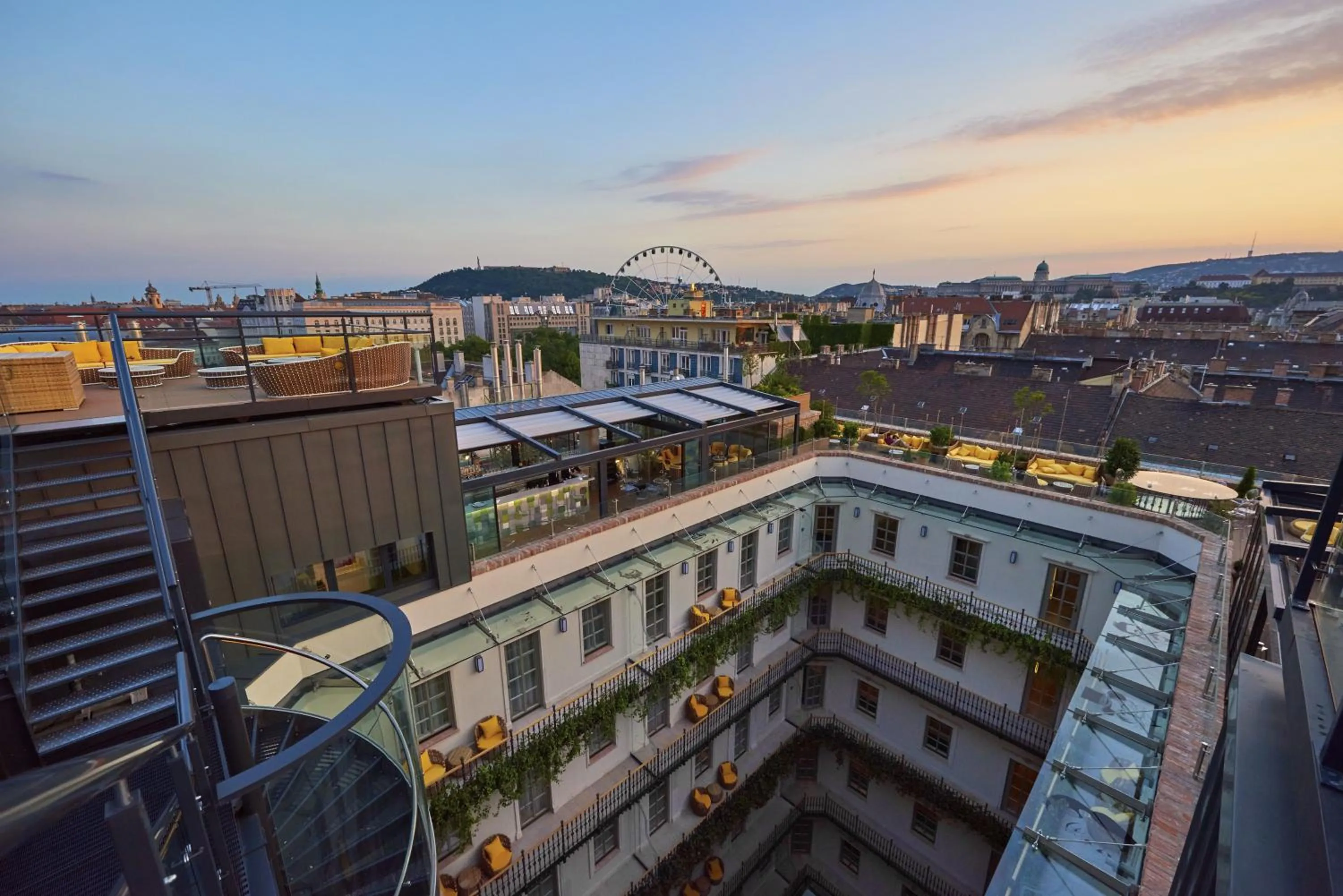 Bird's eye view in Aria Hotel Budapest by Library Hotel Collection