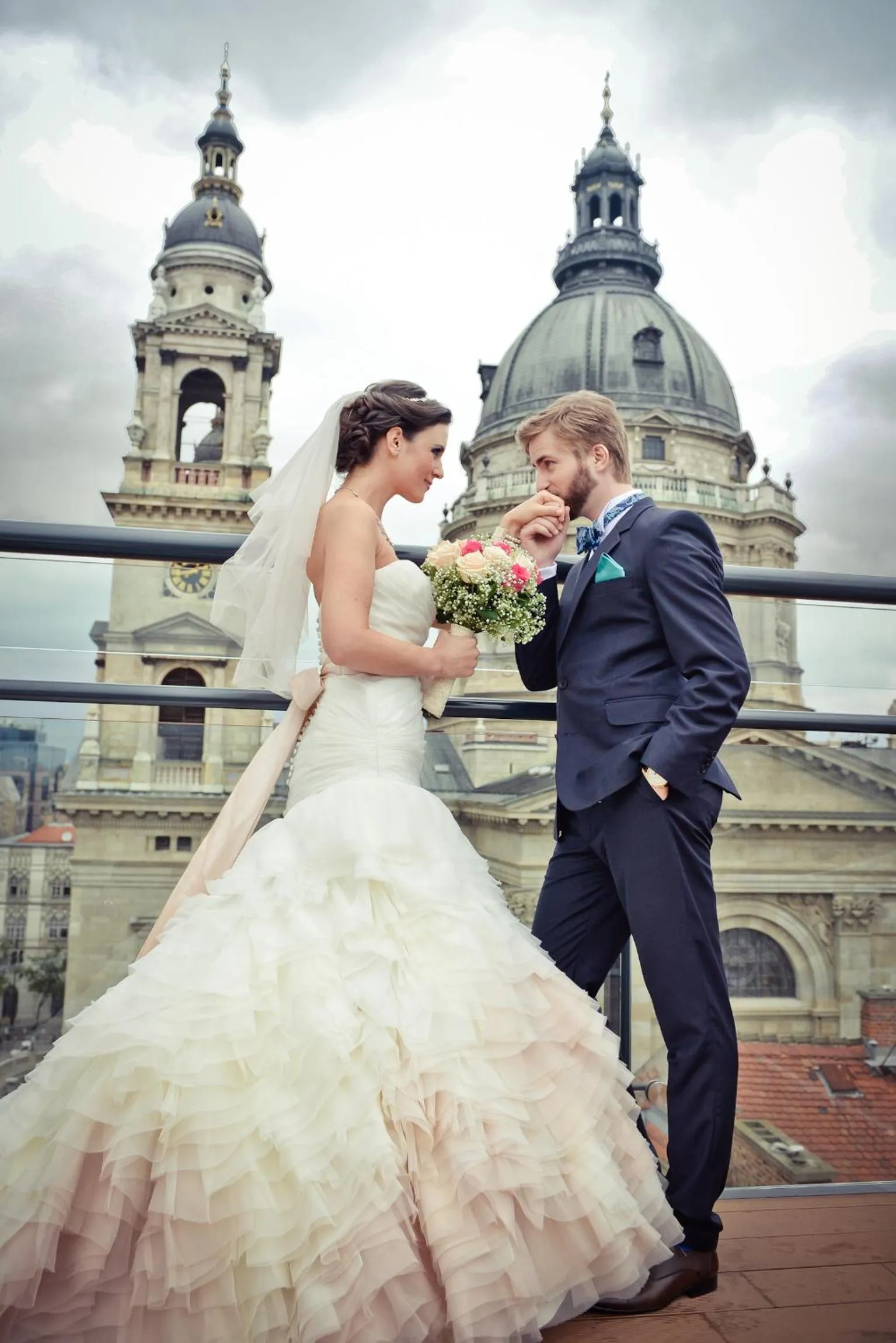 wedding in Aria Hotel Budapest by Library Hotel Collection