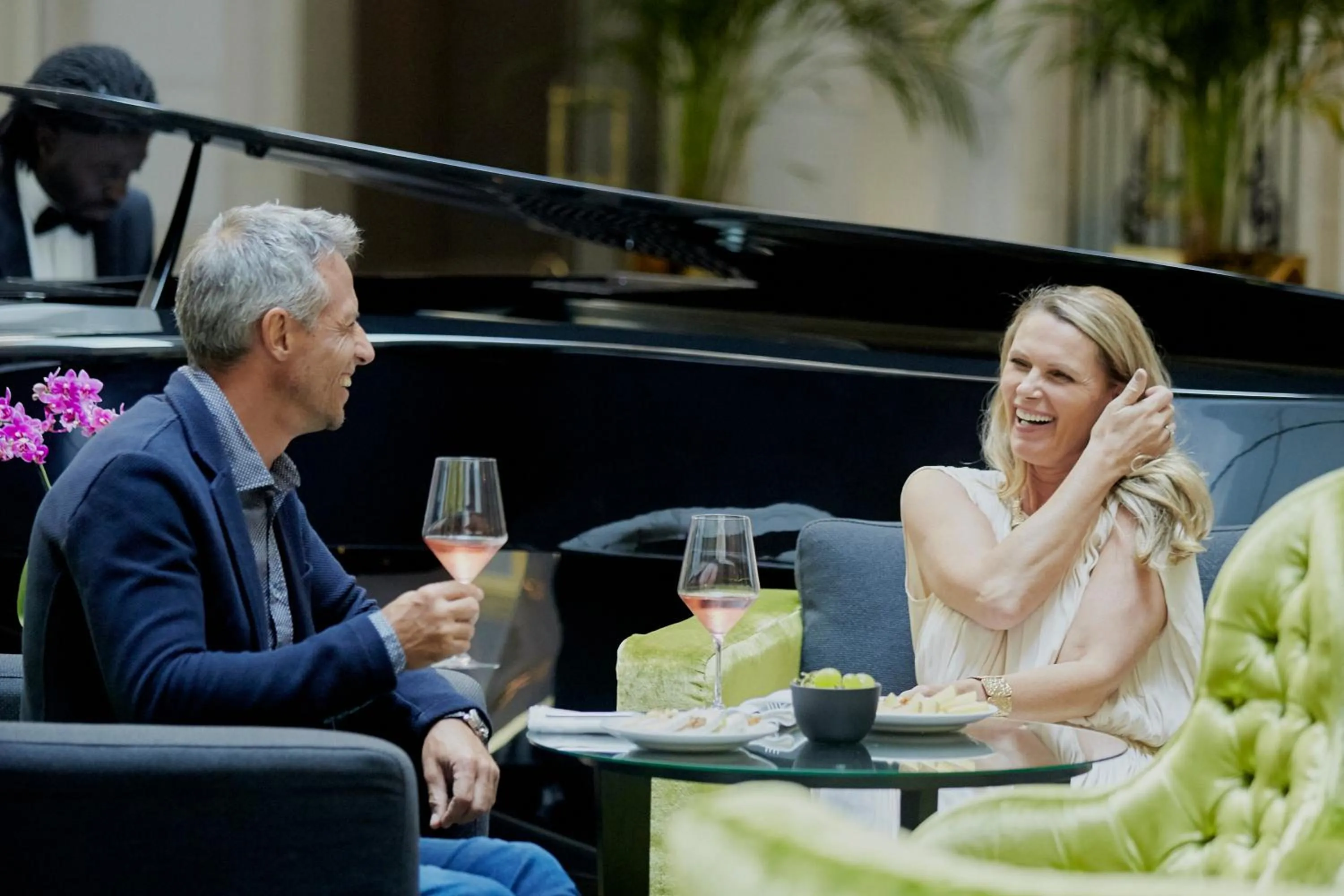 People in Aria Hotel Budapest by Library Hotel Collection