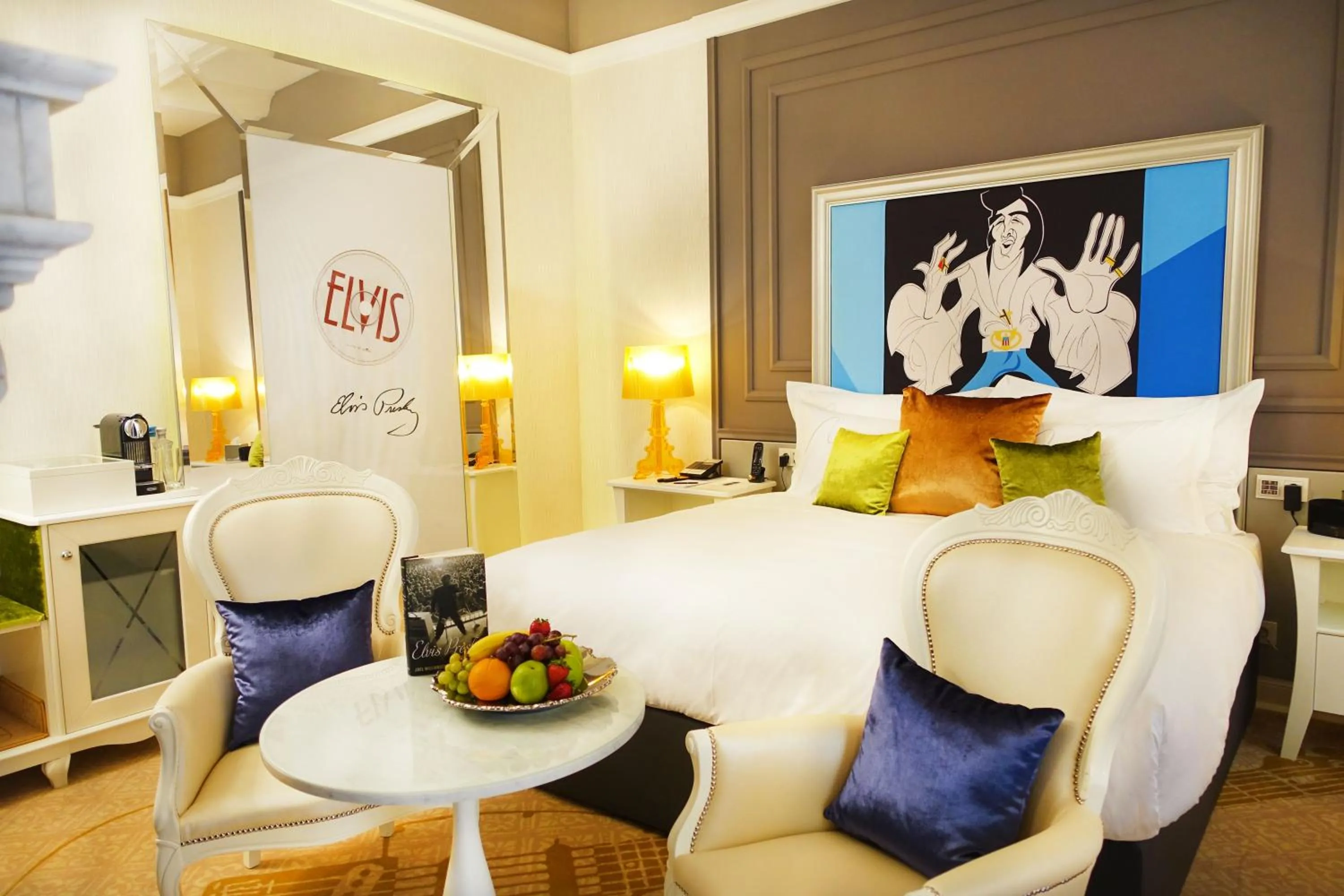 Bedroom in Aria Hotel Budapest by Library Hotel Collection