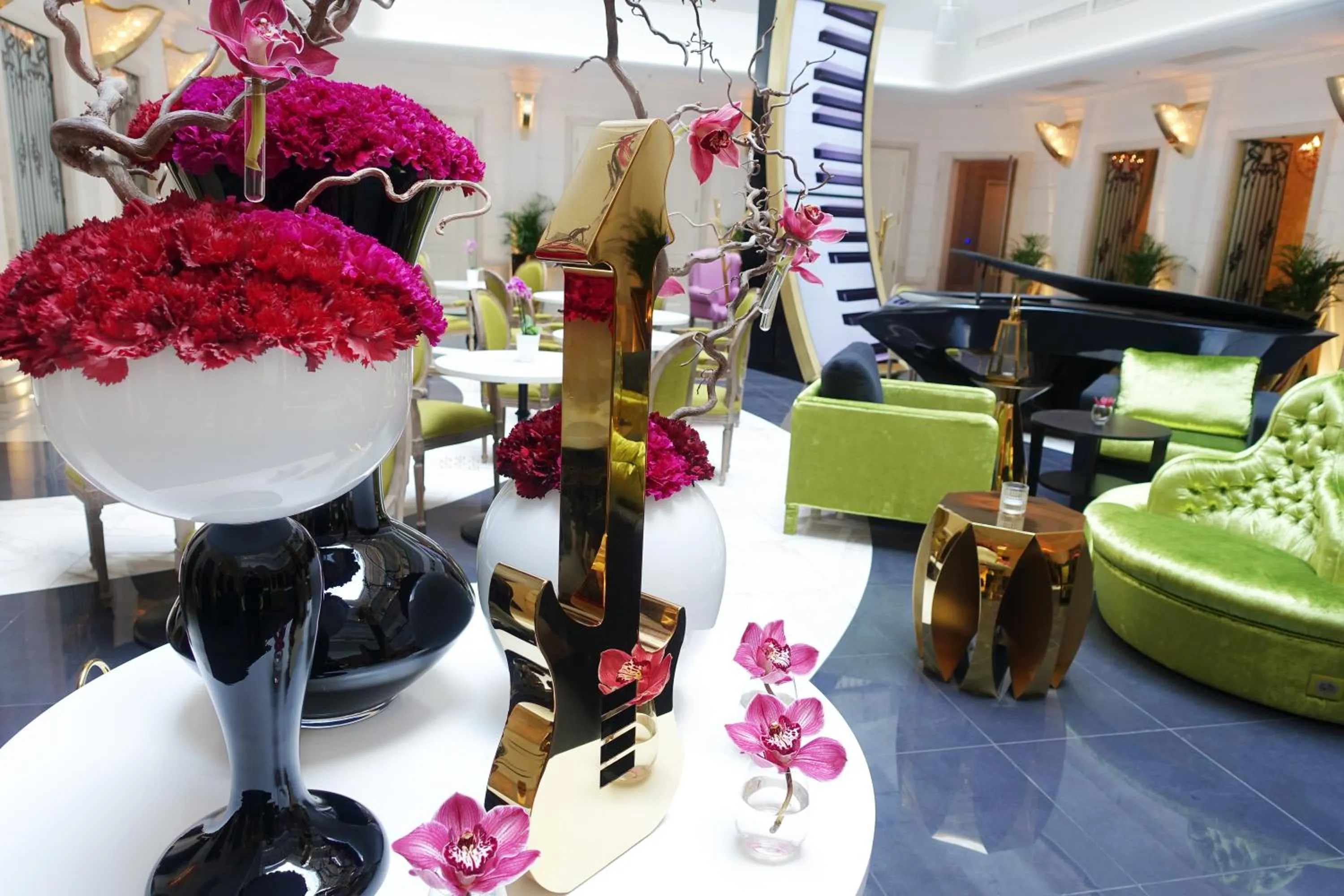 Lobby or reception in Aria Hotel Budapest by Library Hotel Collection