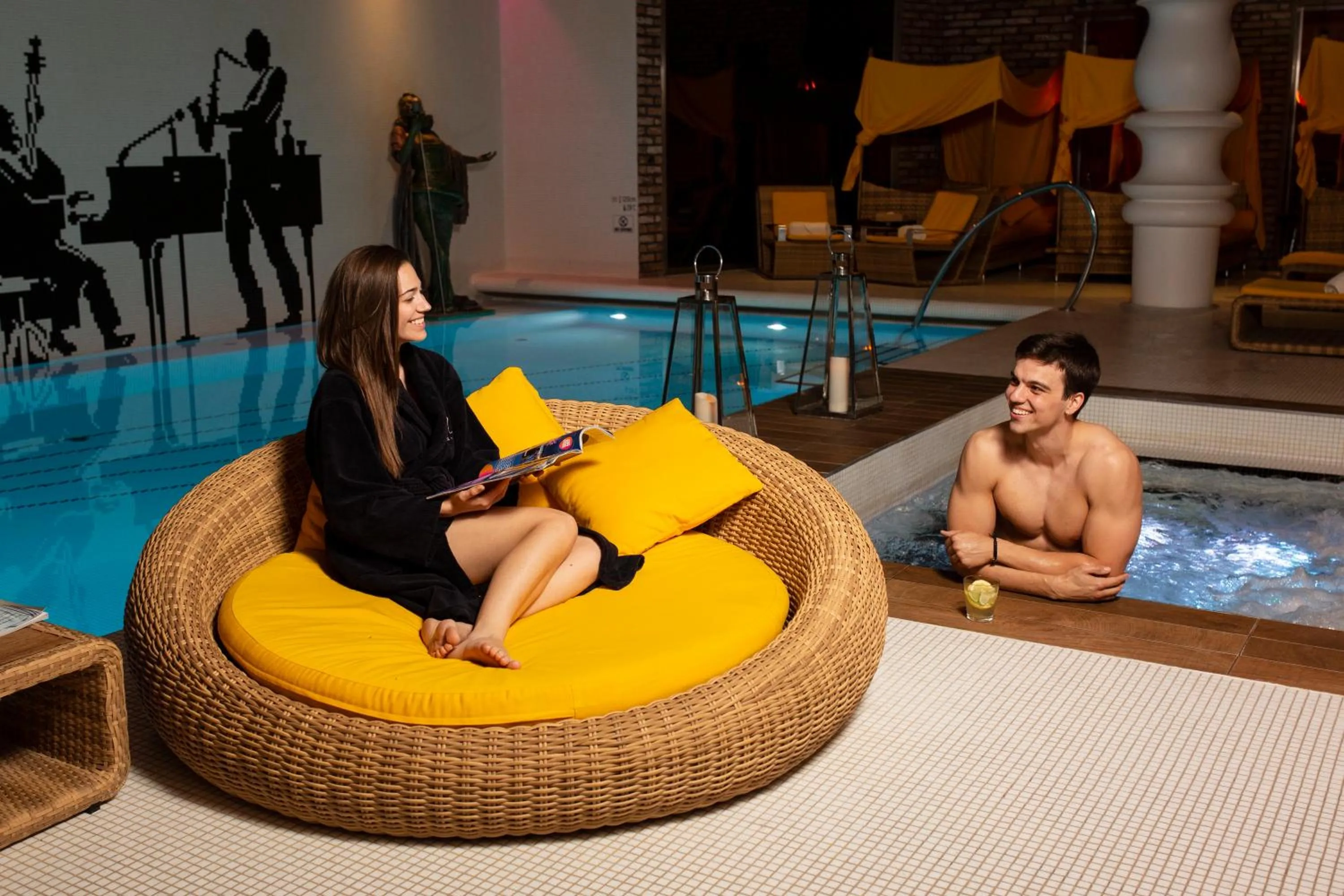 Spa and wellness centre/facilities in Aria Hotel Budapest by Library Hotel Collection