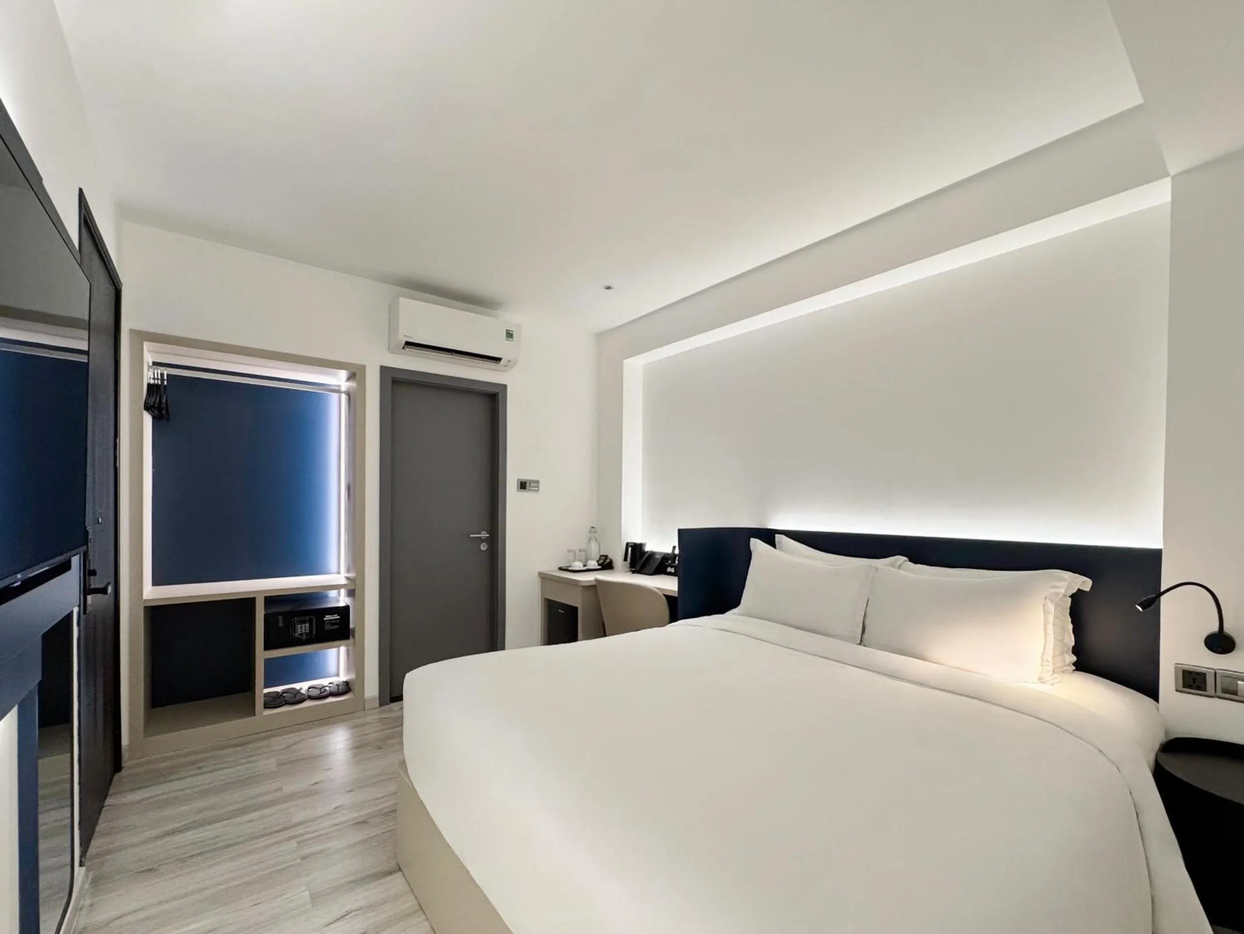 Bedroom, Bed in The Concept Hotel HCMC- Premium