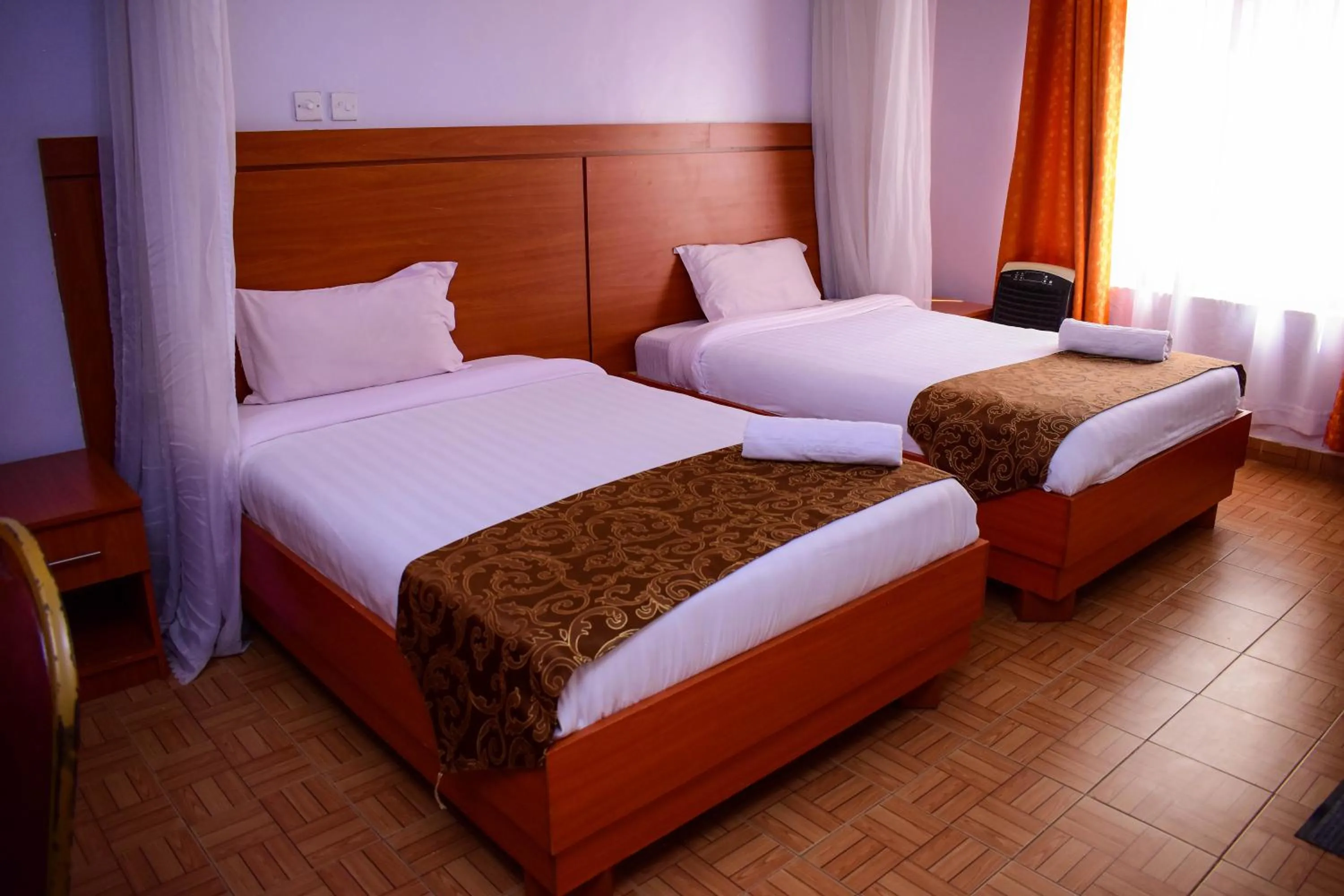 Bed in Sunstar Hotel Nairobi