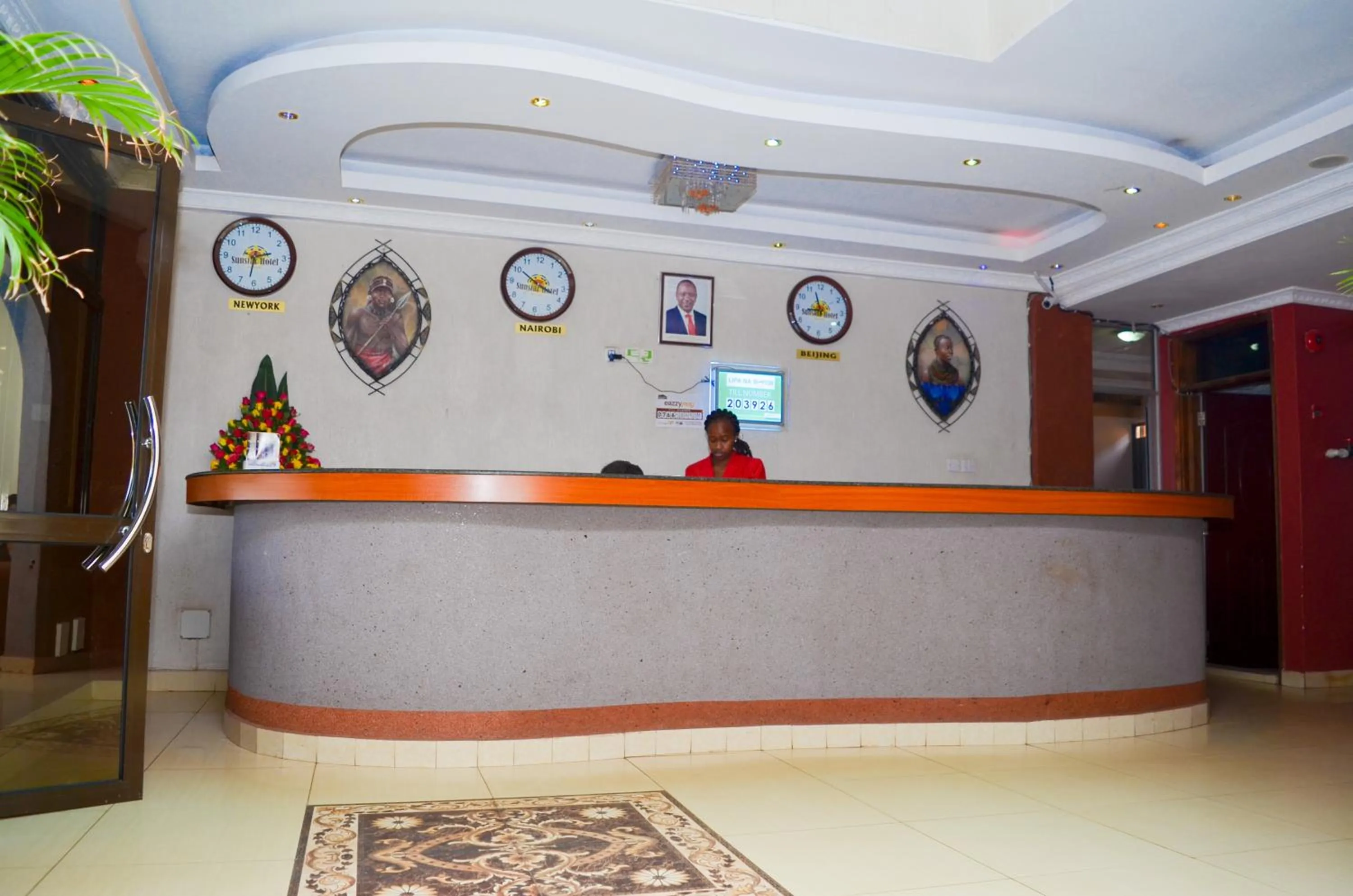 Lobby or reception in Sunstar Hotel Nairobi