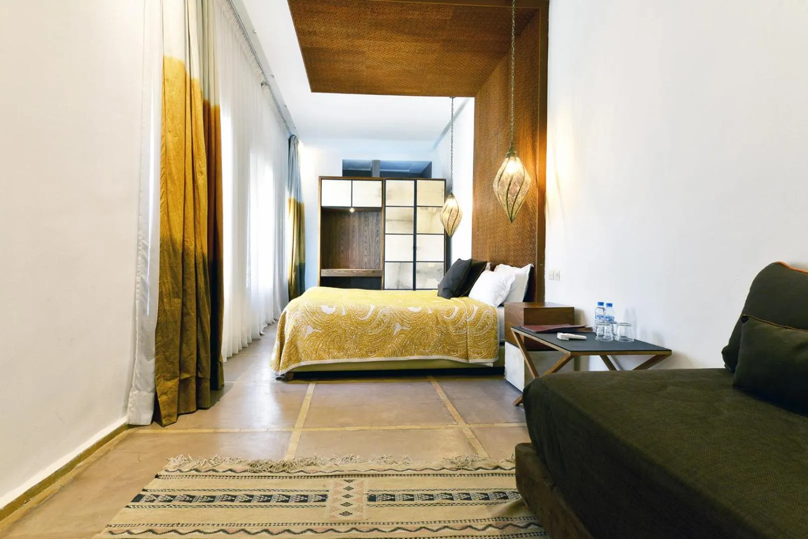 Photo of the whole room, Bed in Riad Maialou & SPA