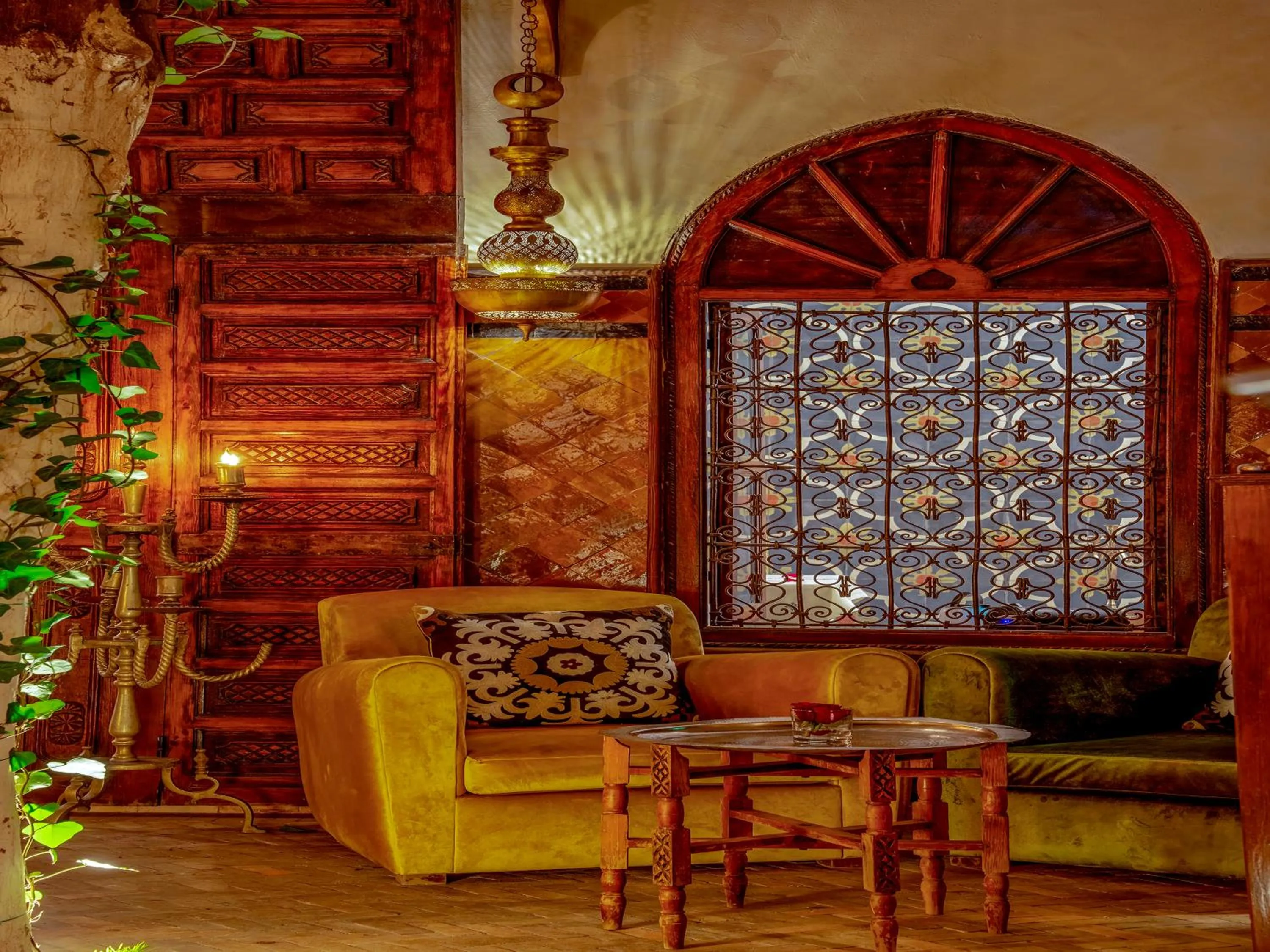Living room in Riad Maialou & SPA