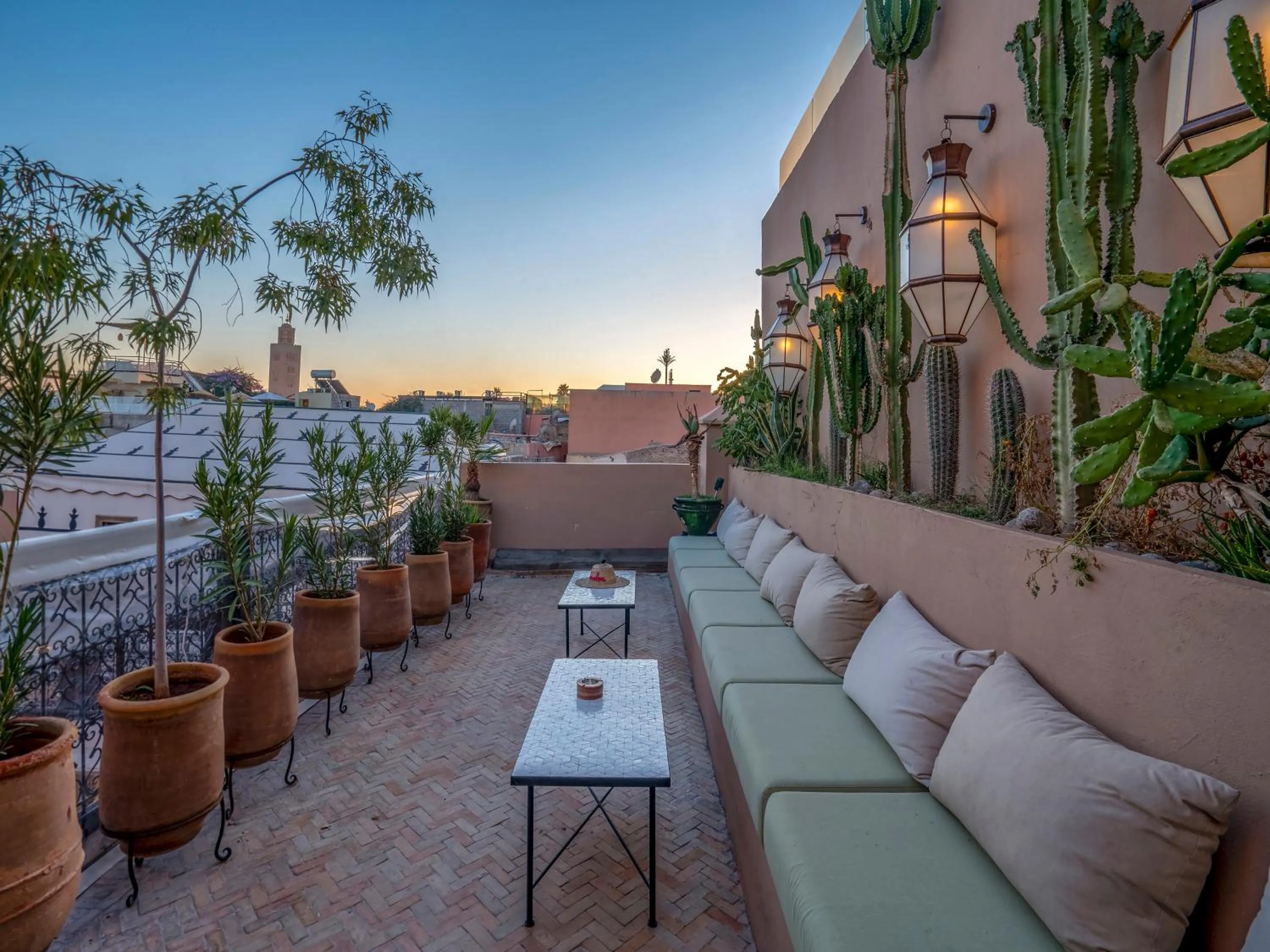 Patio in Riad Maialou & SPA