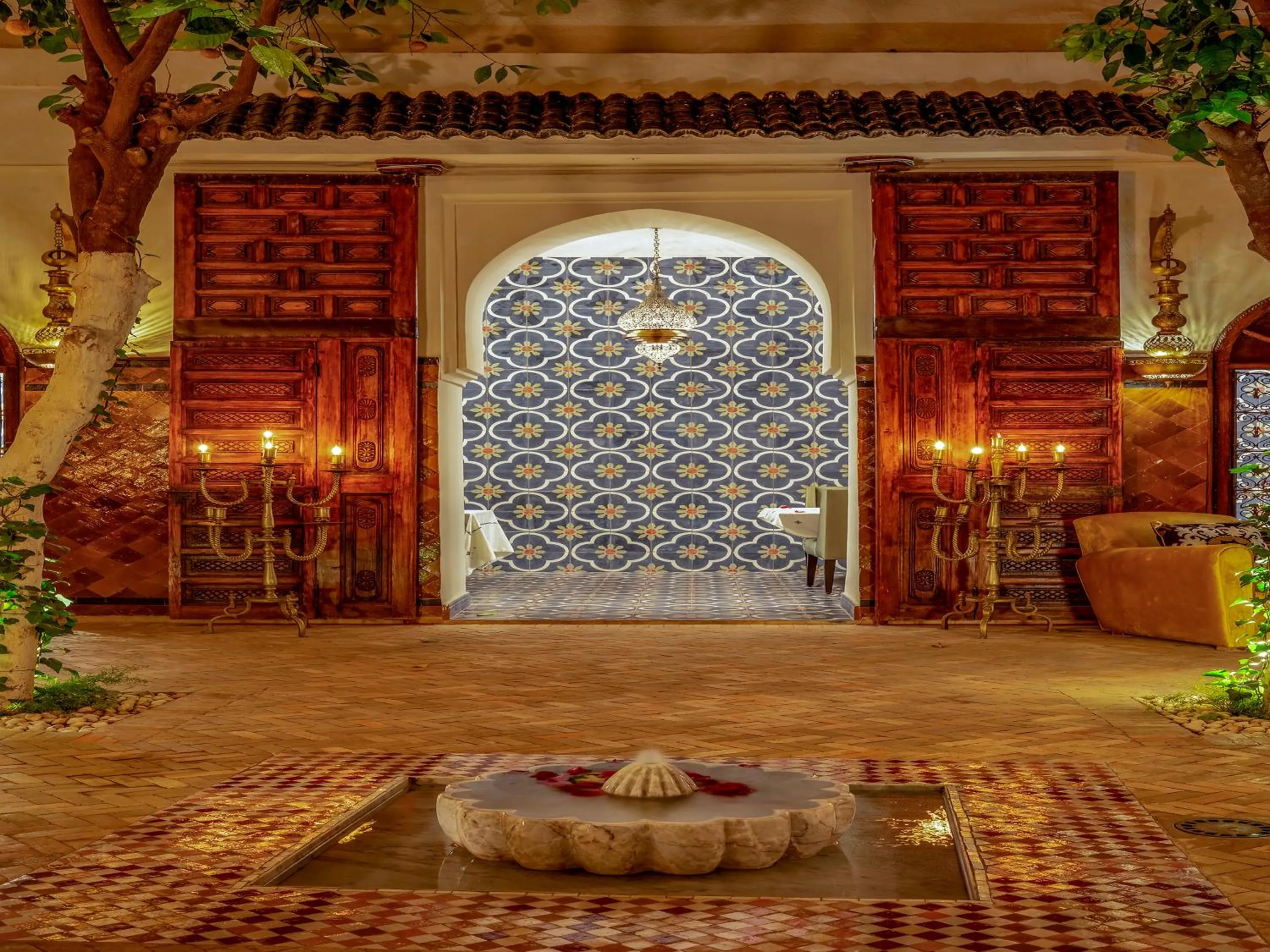 Patio in Riad Maialou & SPA