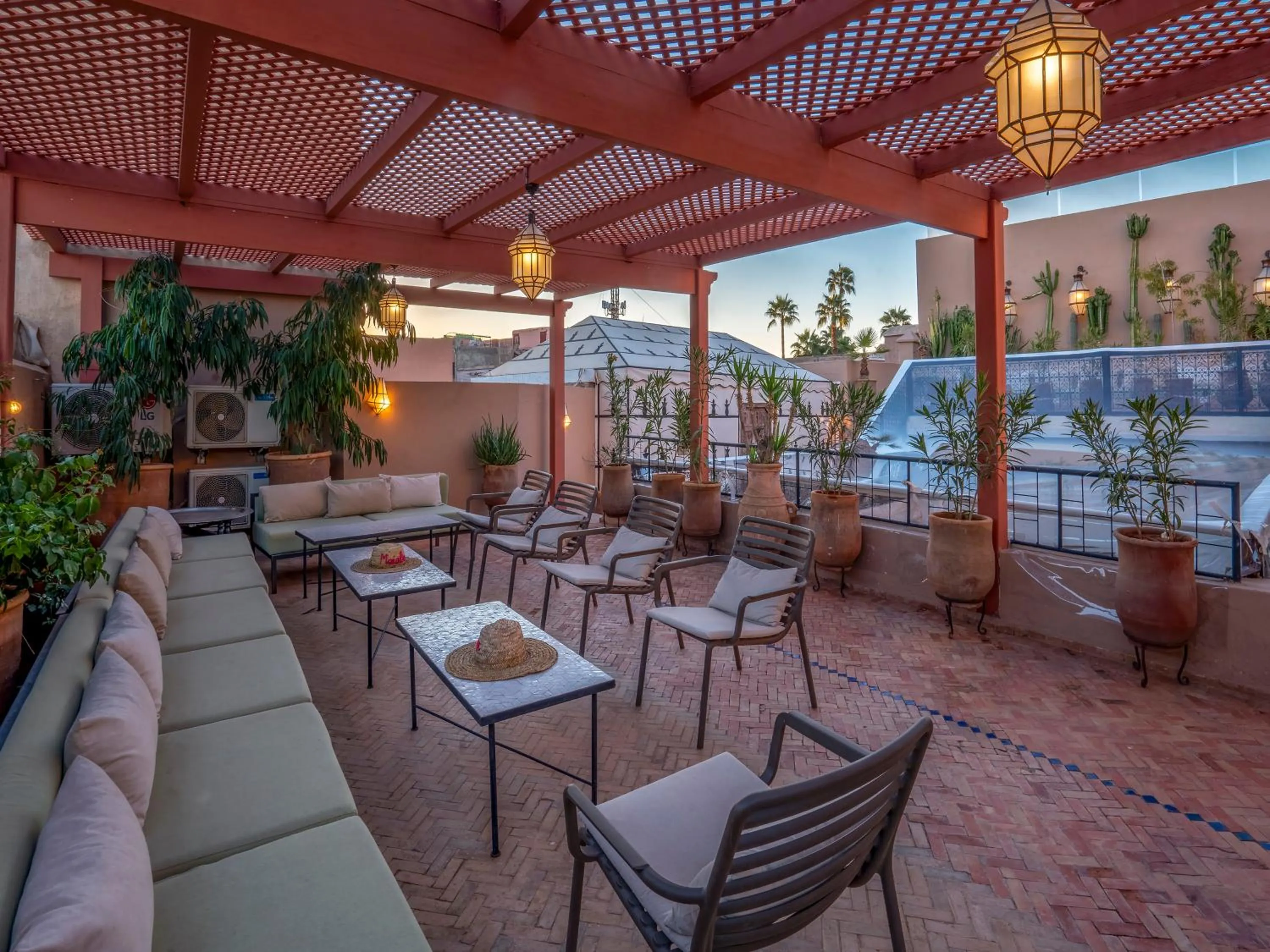 Patio in Riad Maialou & SPA