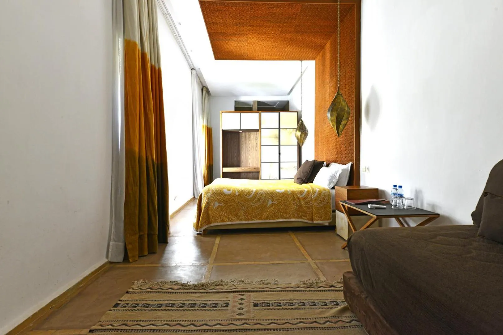 Bed in Riad Maialou & SPA