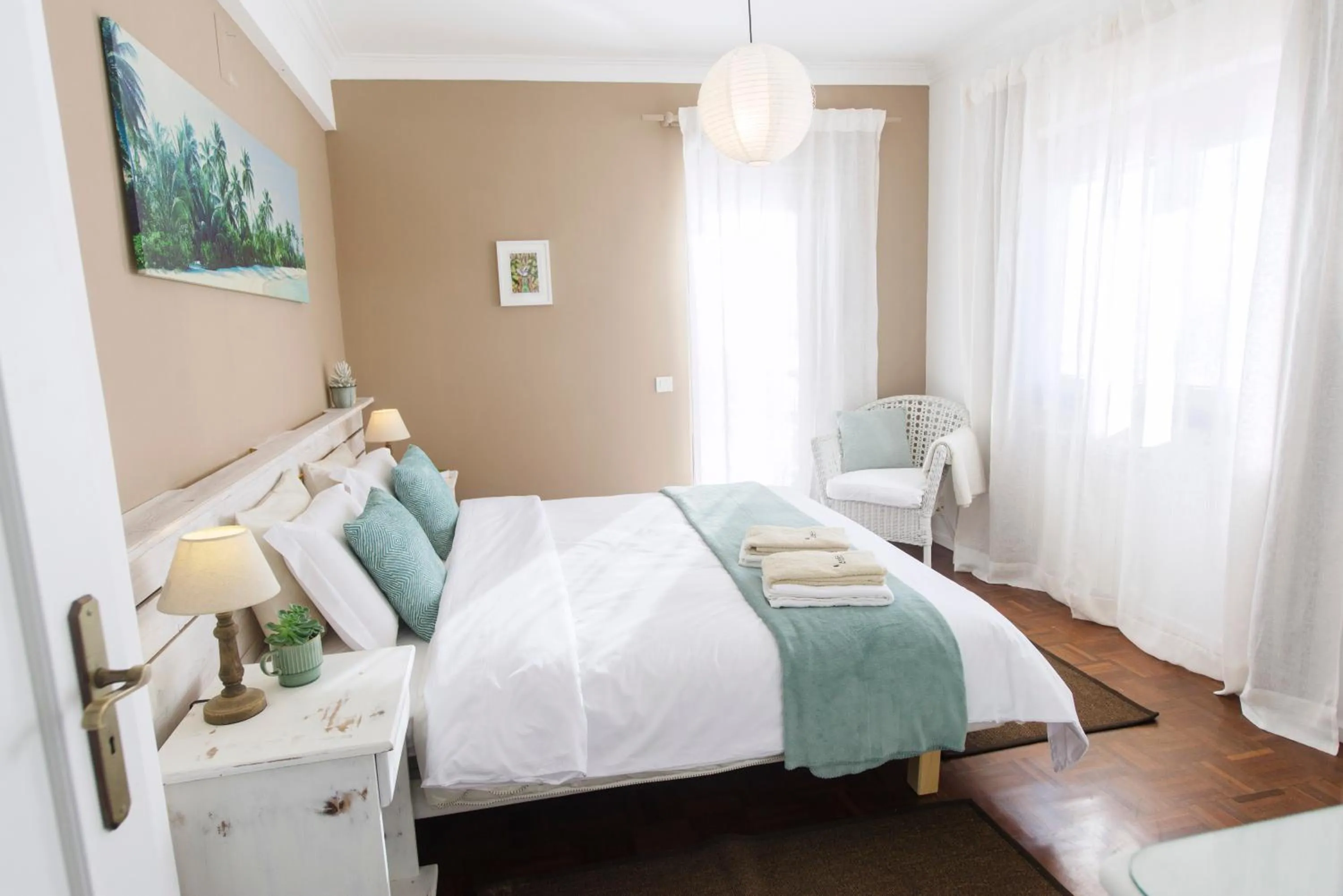 Bedroom, Bed in Laneez Ericeira Surf House