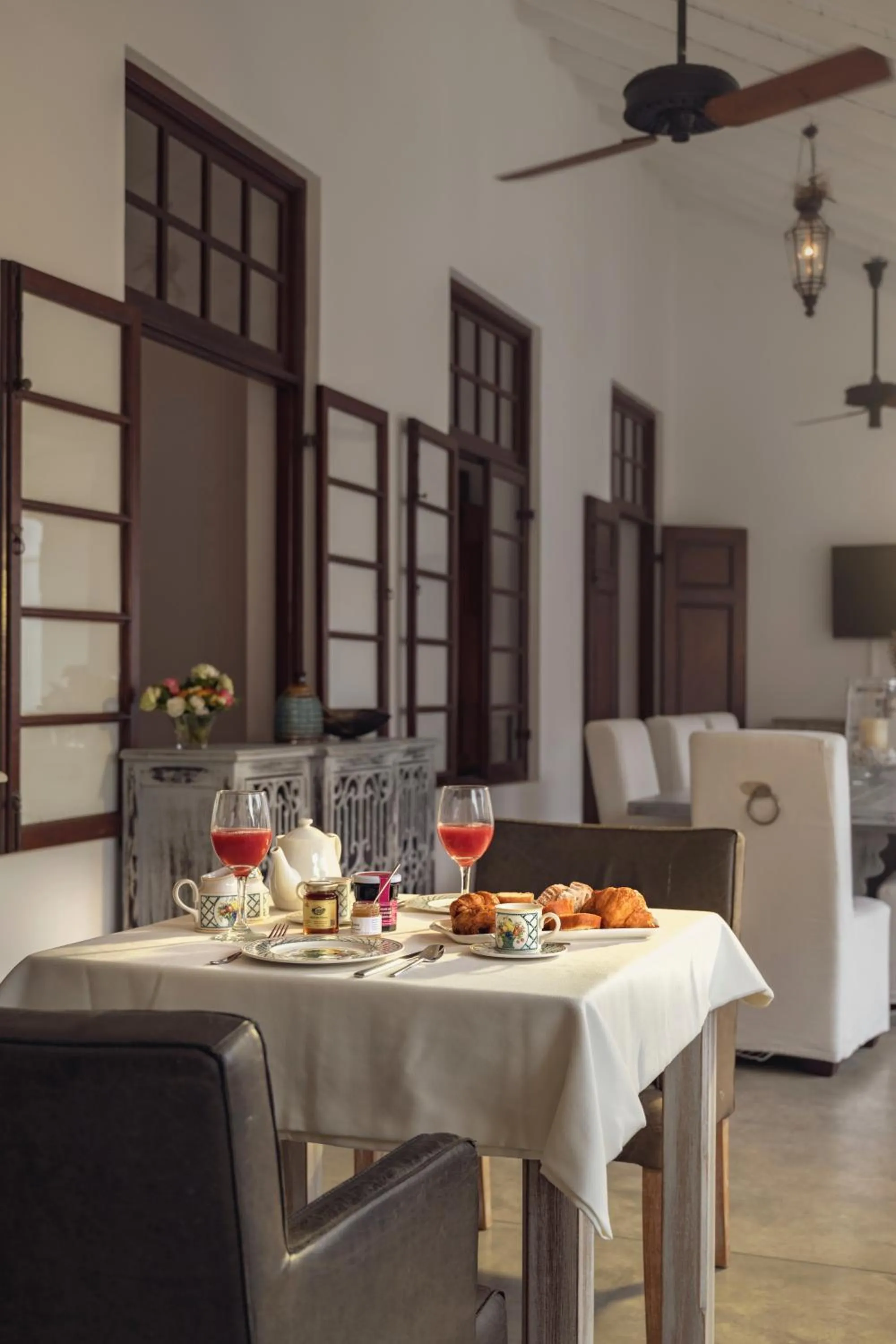 Patio in La Maison de Colombo