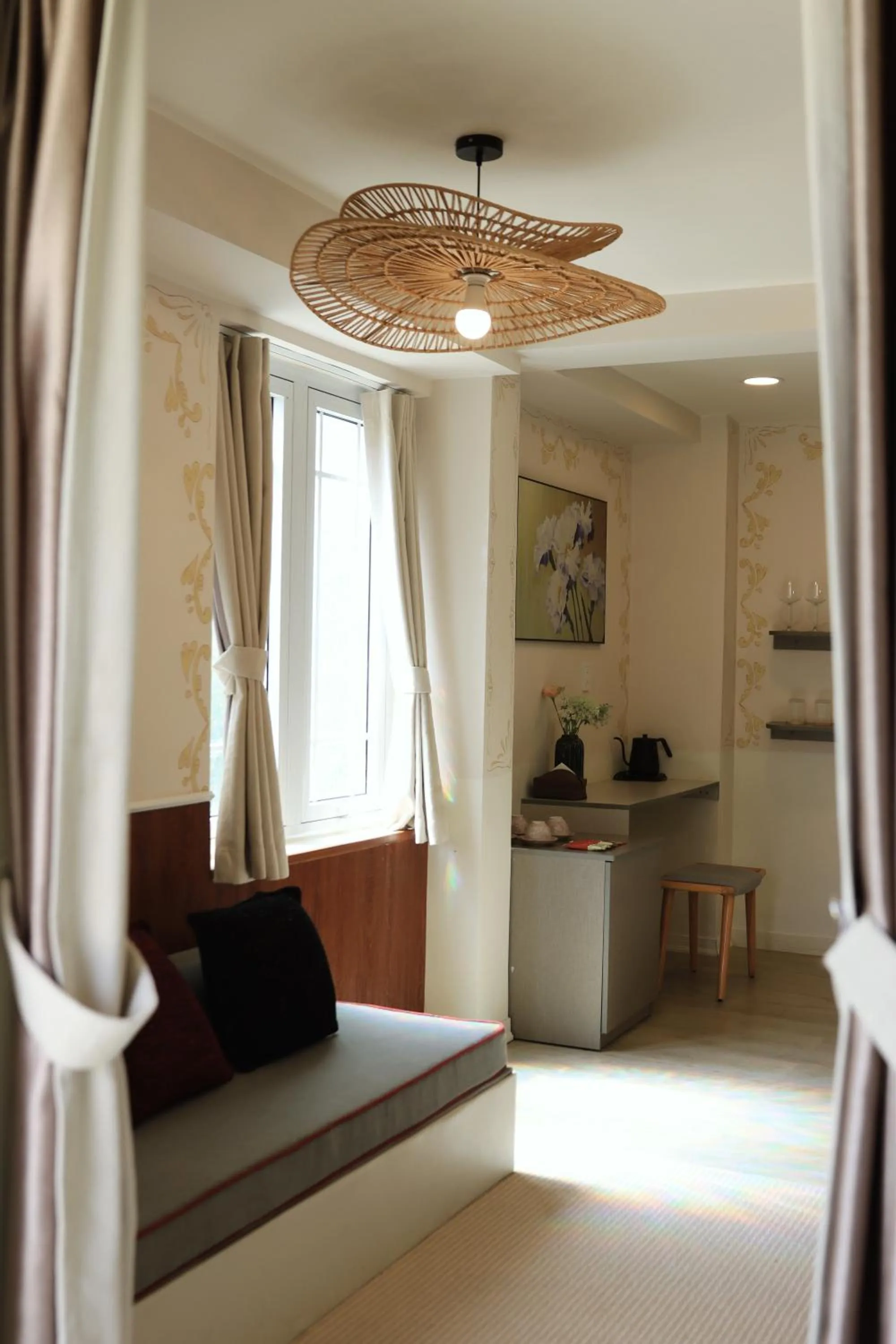 Bed in Le Macaron Garden Stay - City Boutique Hotel Da Lat