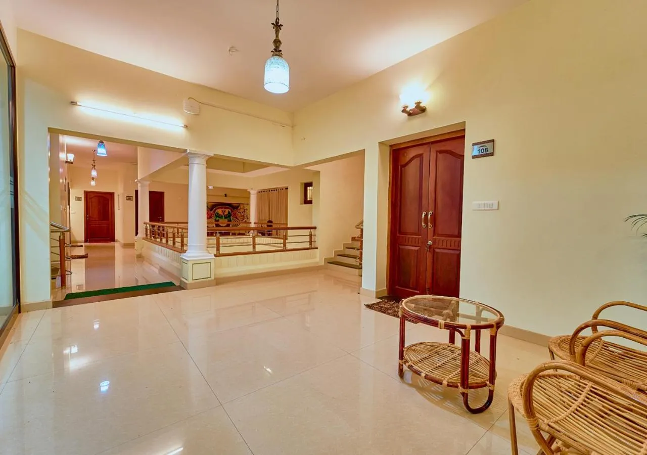 Patio in Ushasree Wayanad Premium Pool Resort by VOYE HOMES