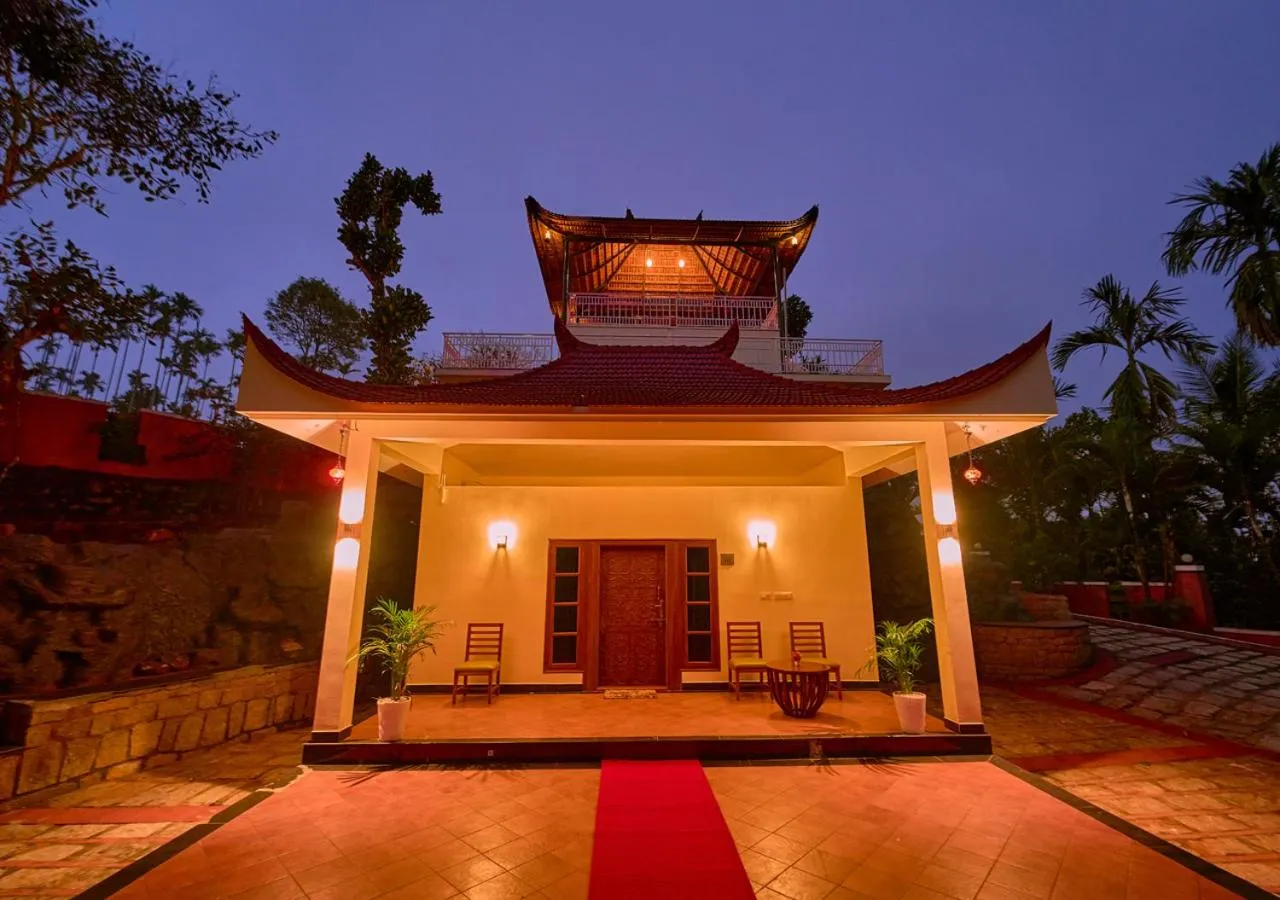 Property building in Ushasree Wayanad Premium Pool Resort by VOYE HOMES