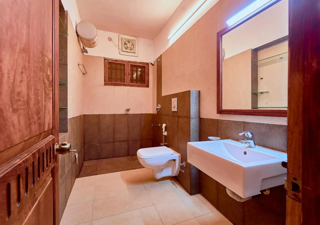 Bathroom, Bed in Ushasree Wayanad Premium Pool Resort by VOYE HOMES