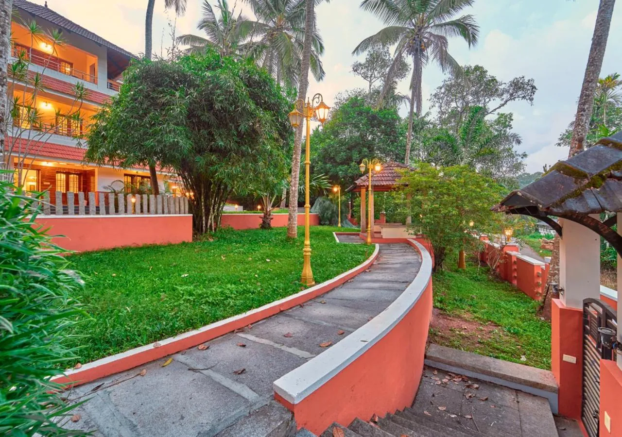 Property building in Ushasree Wayanad Premium Pool Resort by VOYE HOMES