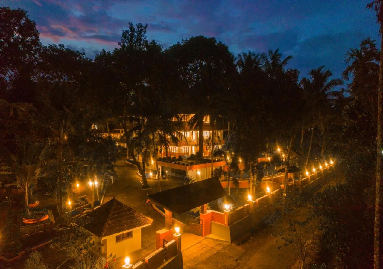 Property building in Ushasree Wayanad Premium Pool Resort by VOYE HOMES