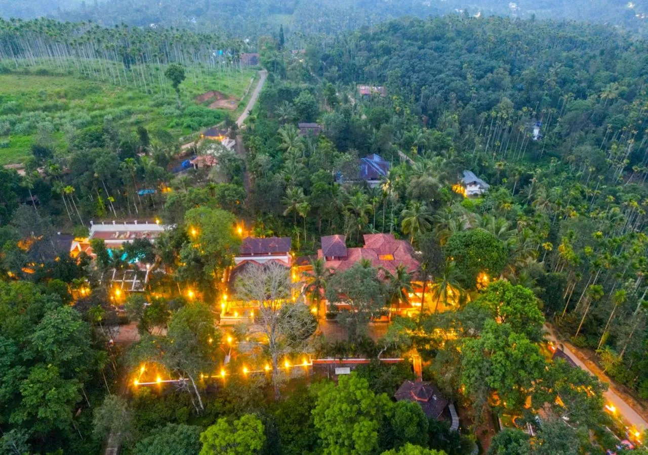 Bird's eye view in Ushasree Wayanad Premium Pool Resort by VOYE HOMES
