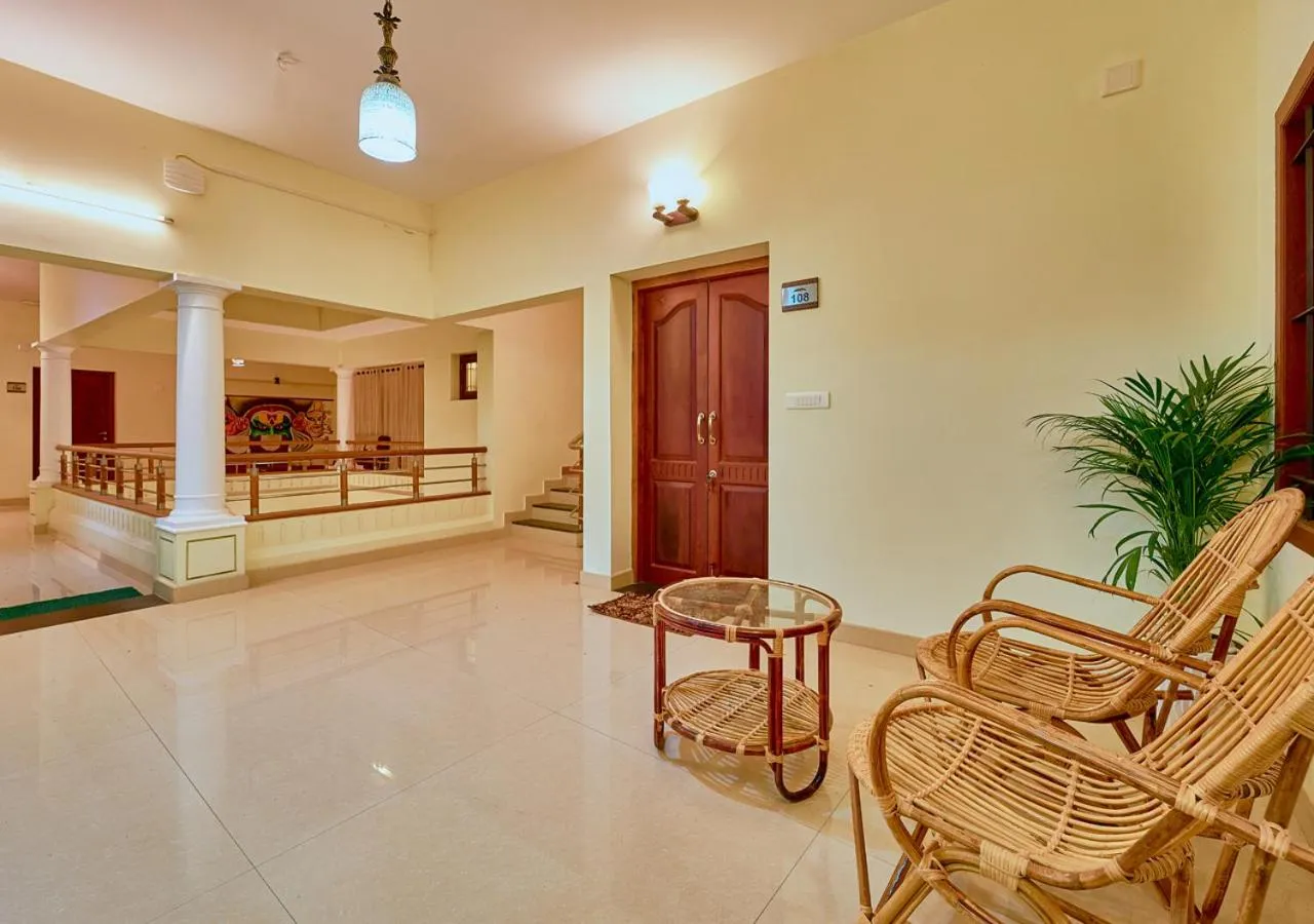 Patio in Ushasree Wayanad Premium Pool Resort by VOYE HOMES