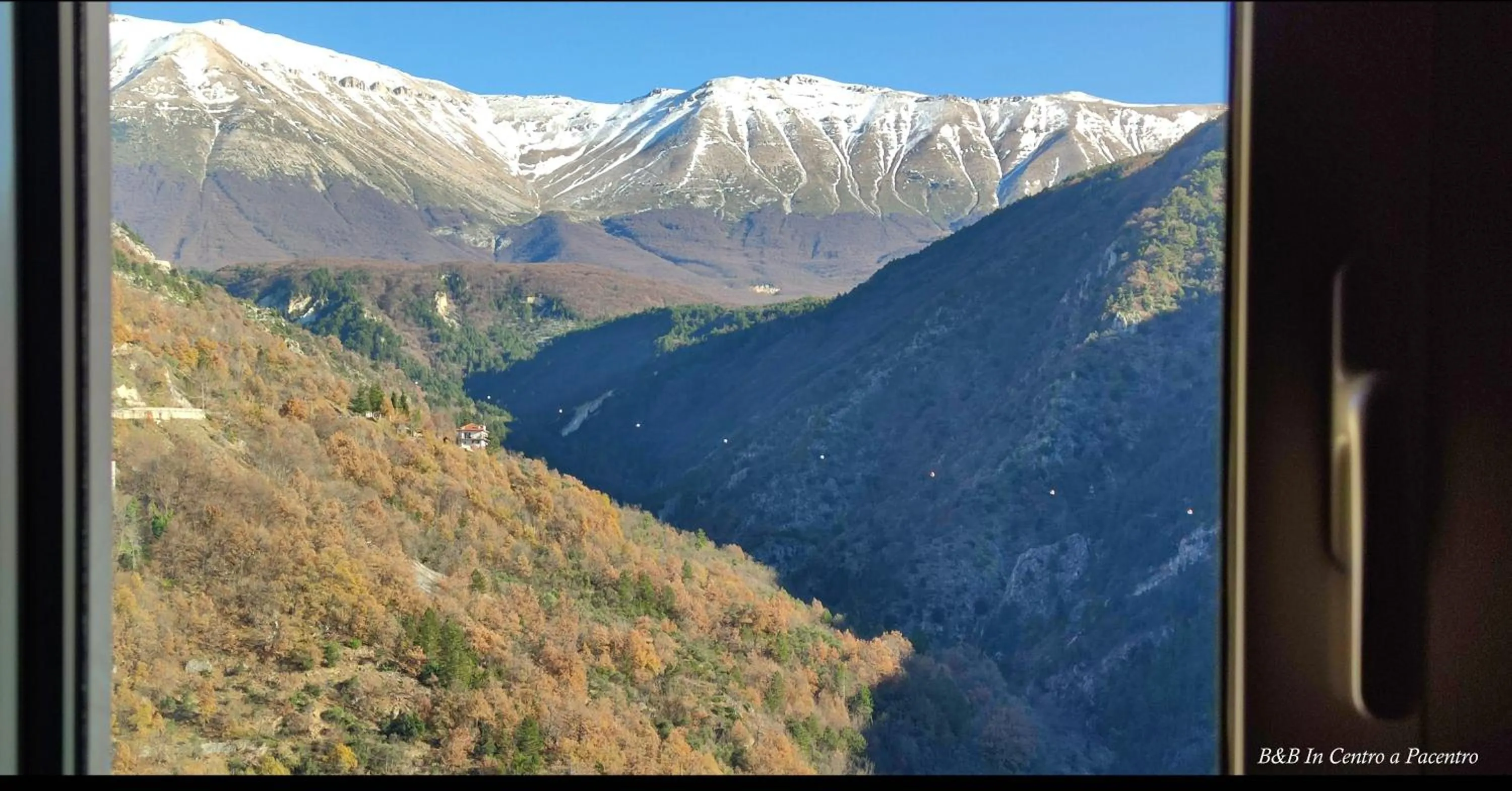 View (from property/room) in B&B In Centro a Pacentro
