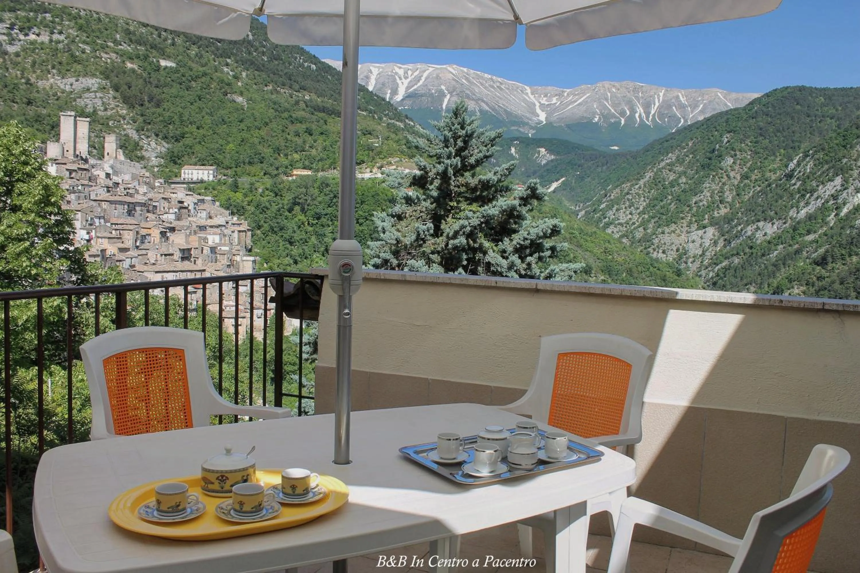 View (from property/room) in B&B In Centro a Pacentro