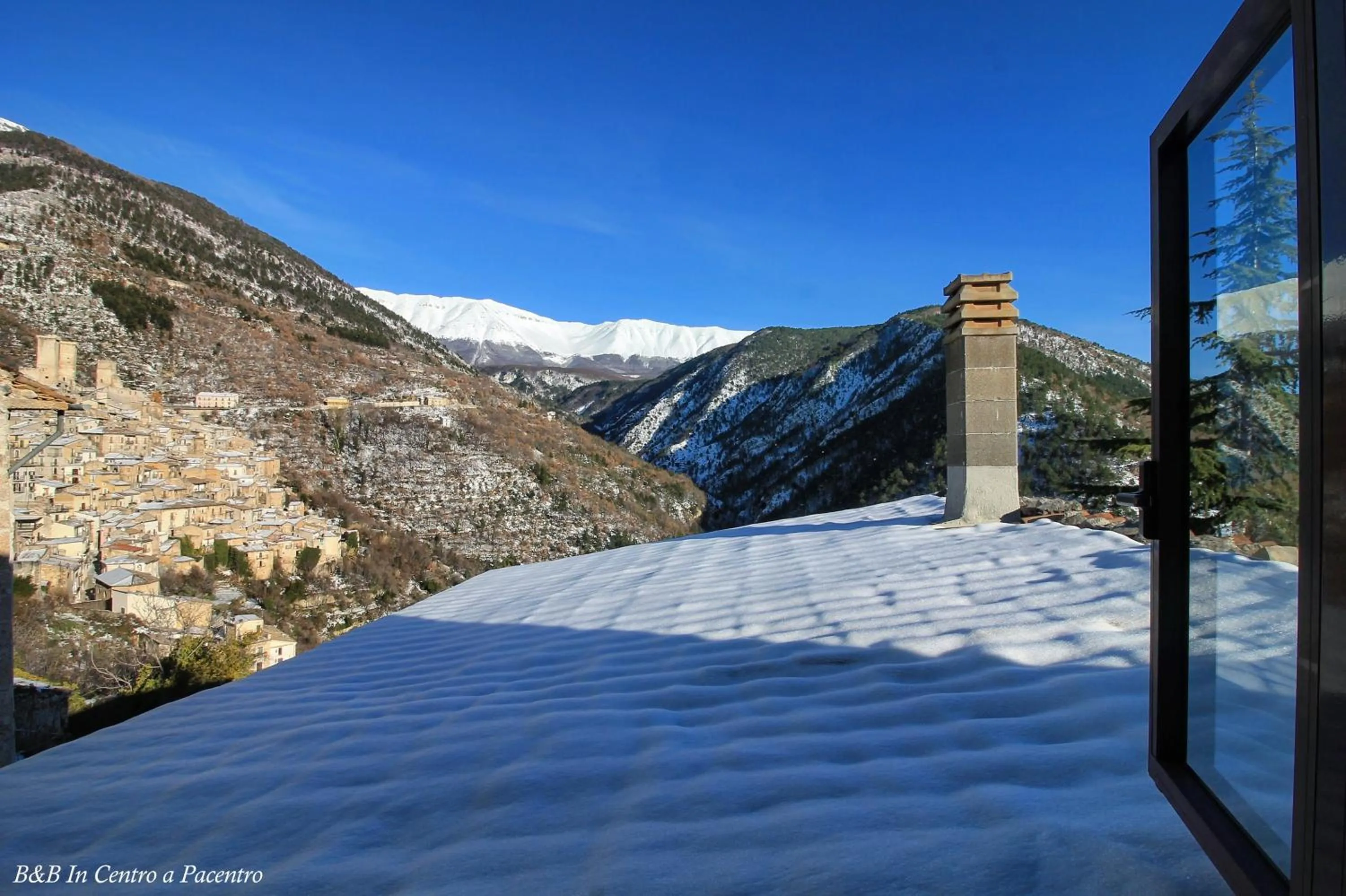 View (from property/room) in B&B In Centro a Pacentro