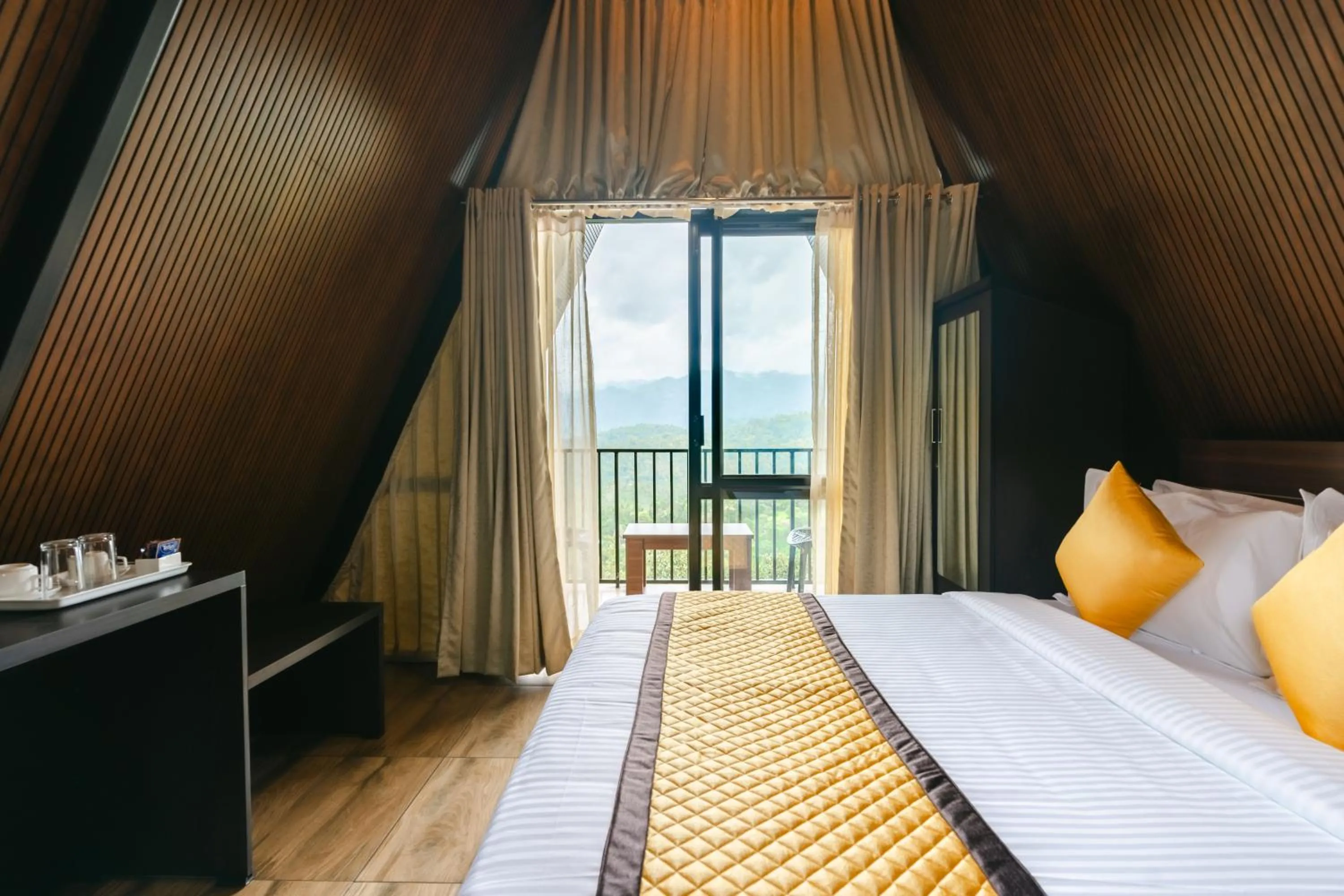 Bed in Swag Vista Resort