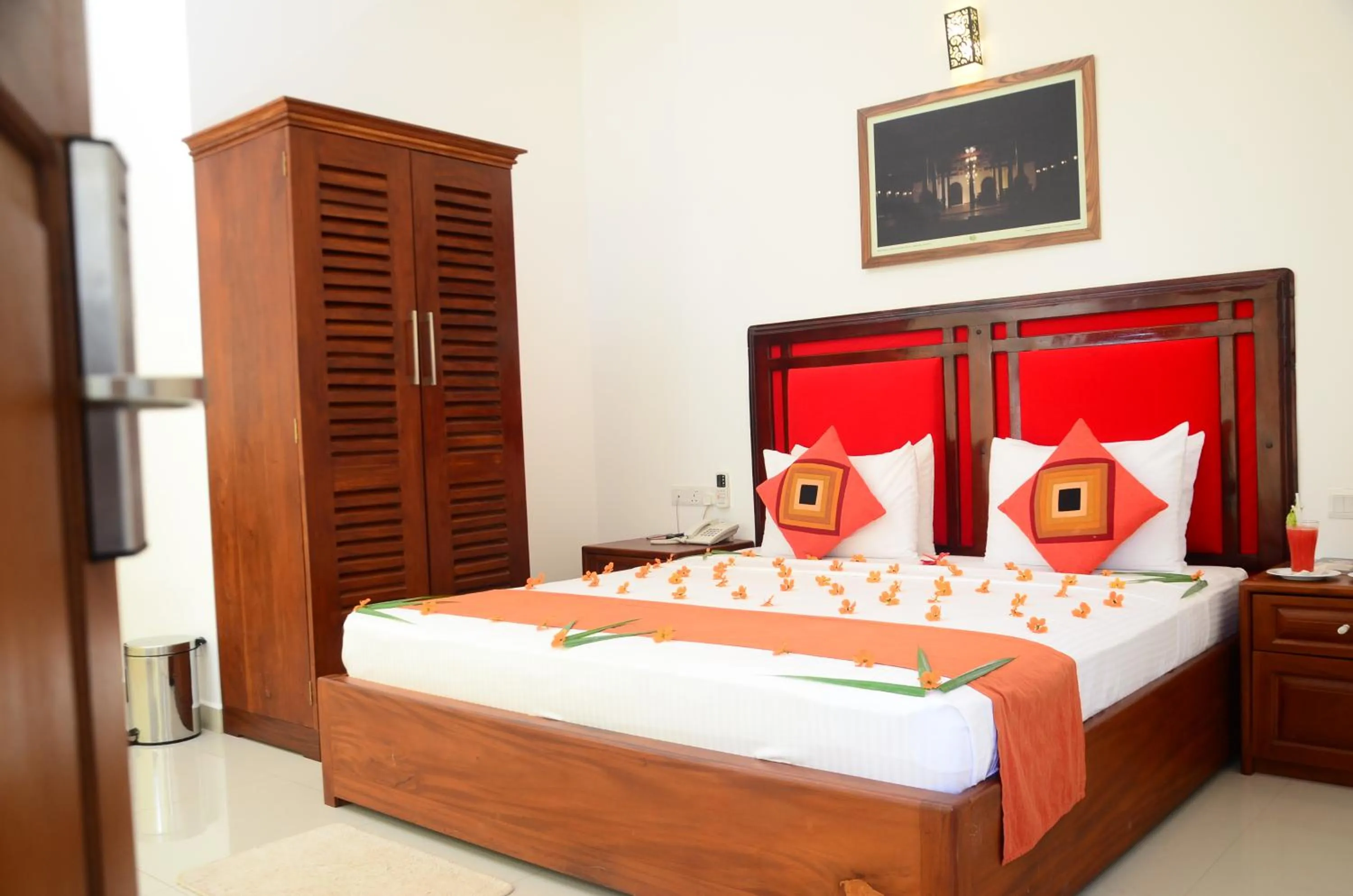 Bed in Wijaya Holiday Resort