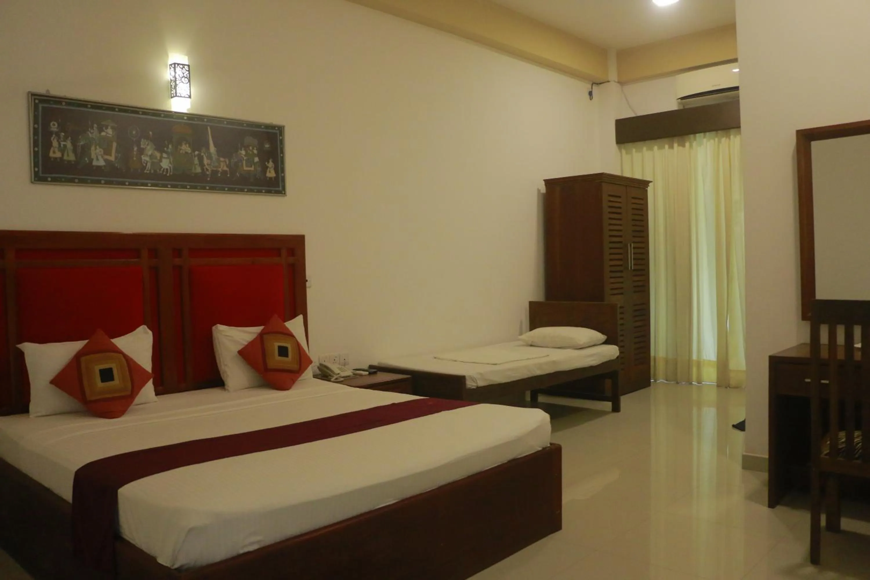 Bed in Wijaya Holiday Resort