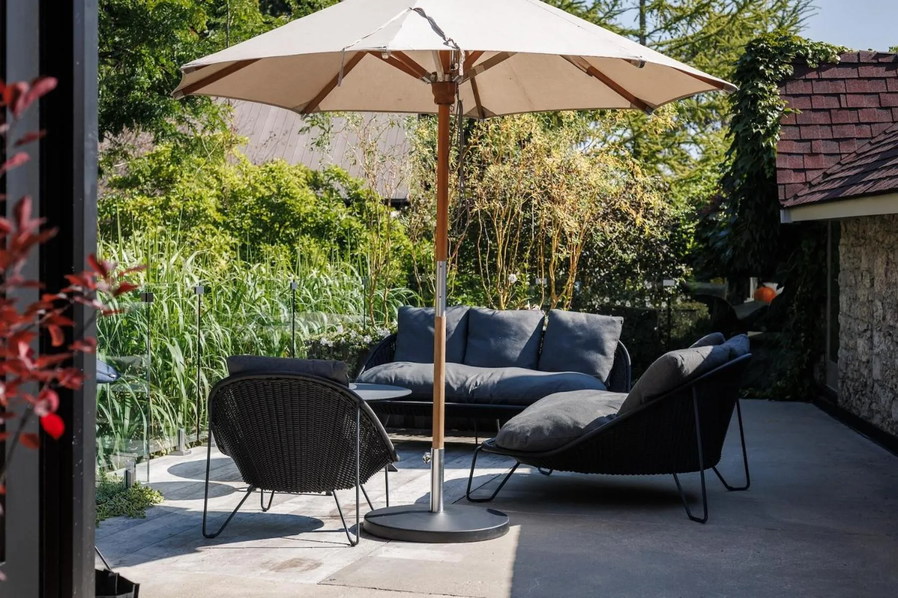 Patio in Kat Florence Hotels