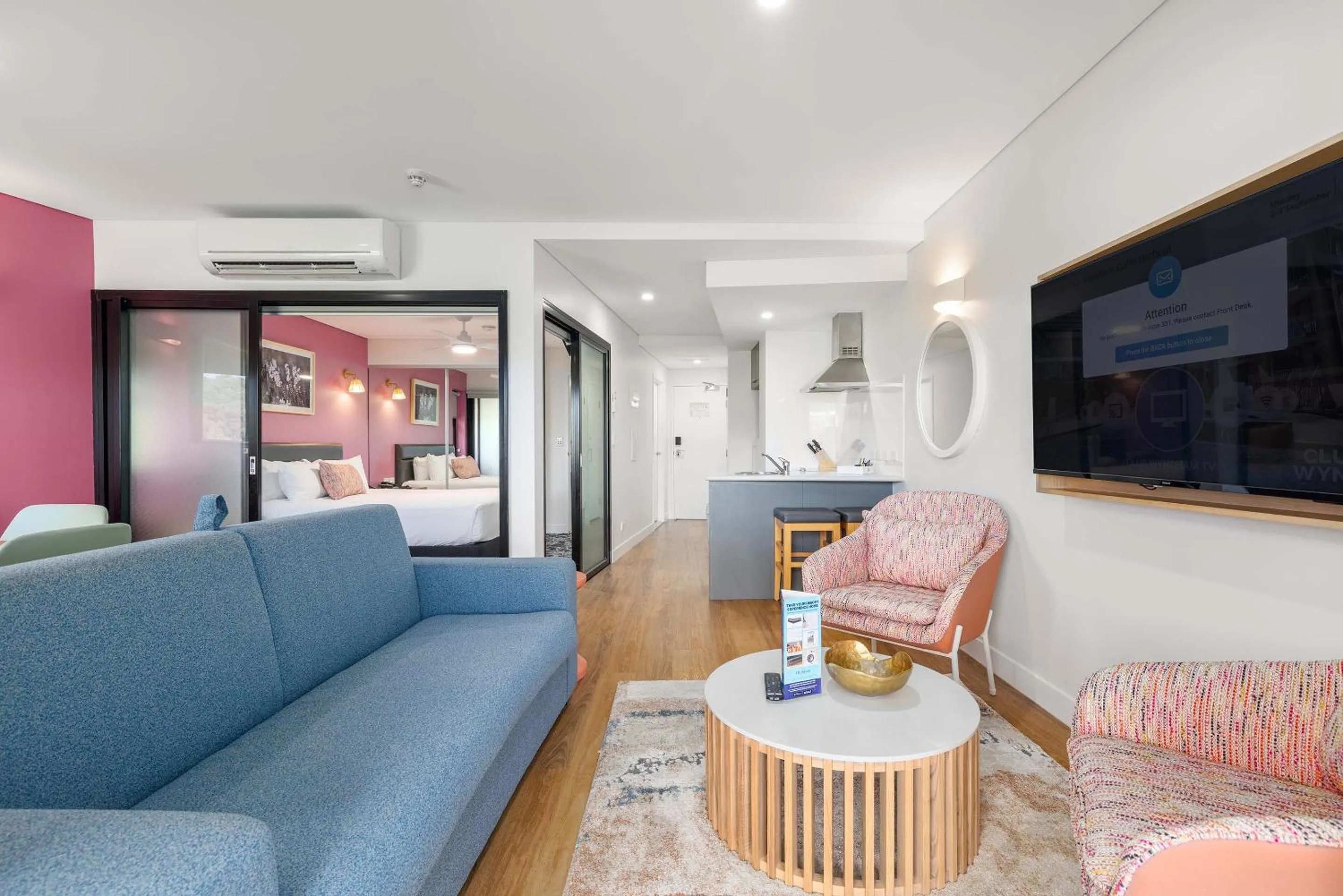 Living room in Club Wyndham Coffs Harbour, Trademark Collection by Wyndham