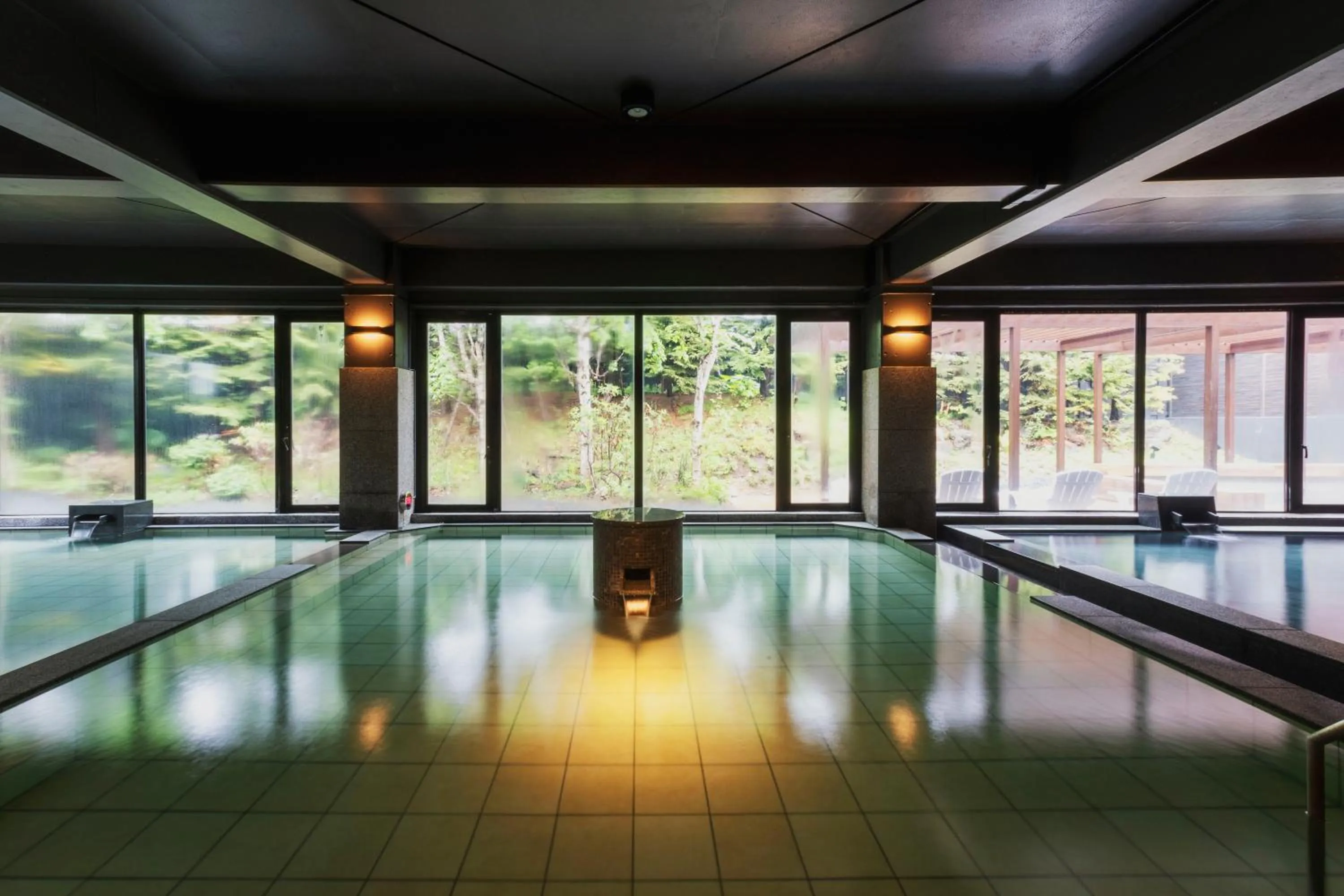 Hot Spring Bath in Kiki Shiretoko Natural Resort