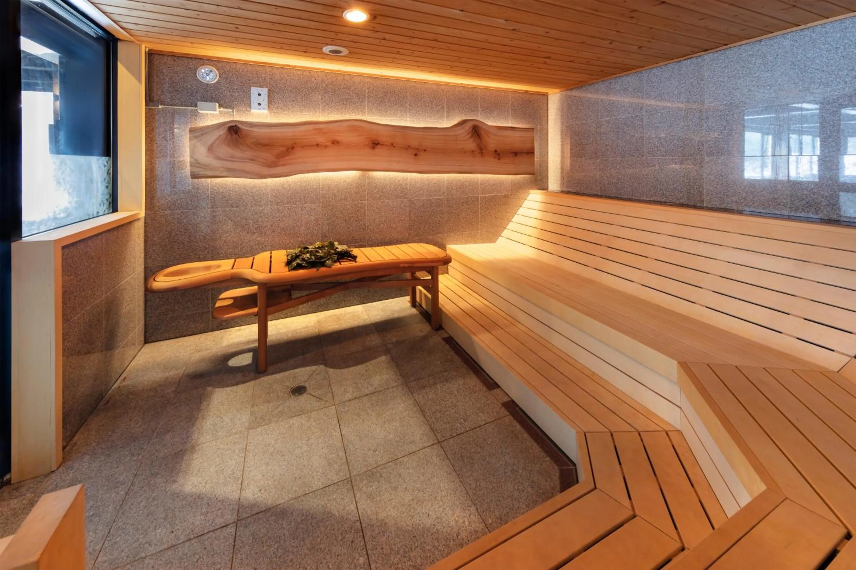 Hot Spring Bath in Kiki Shiretoko Natural Resort