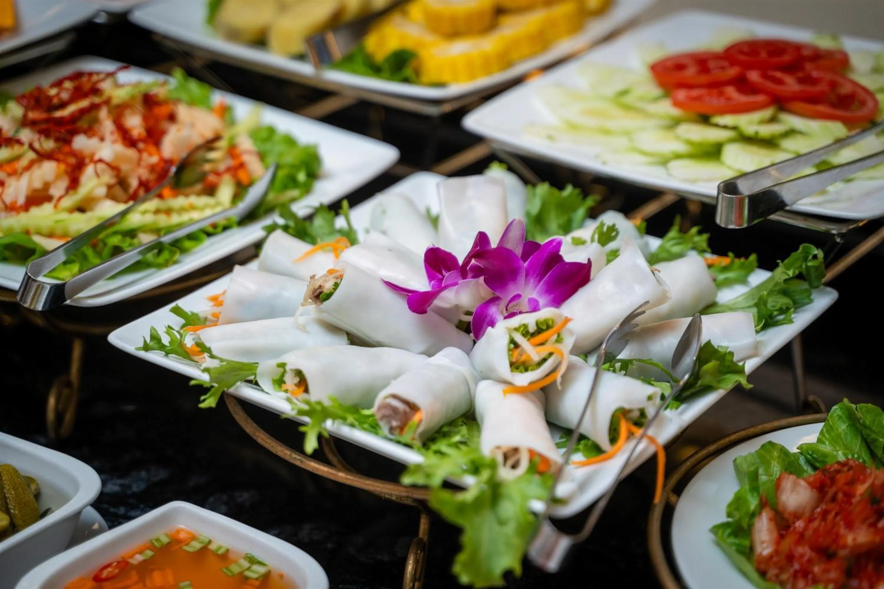 Buffet breakfast in Sunline Central Hotel