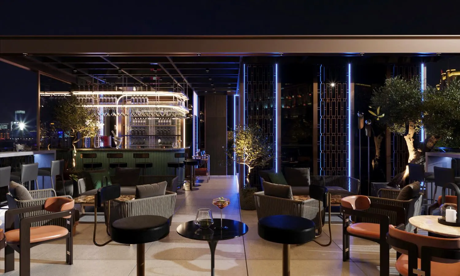 Lounge or bar in Sunline Central Hotel