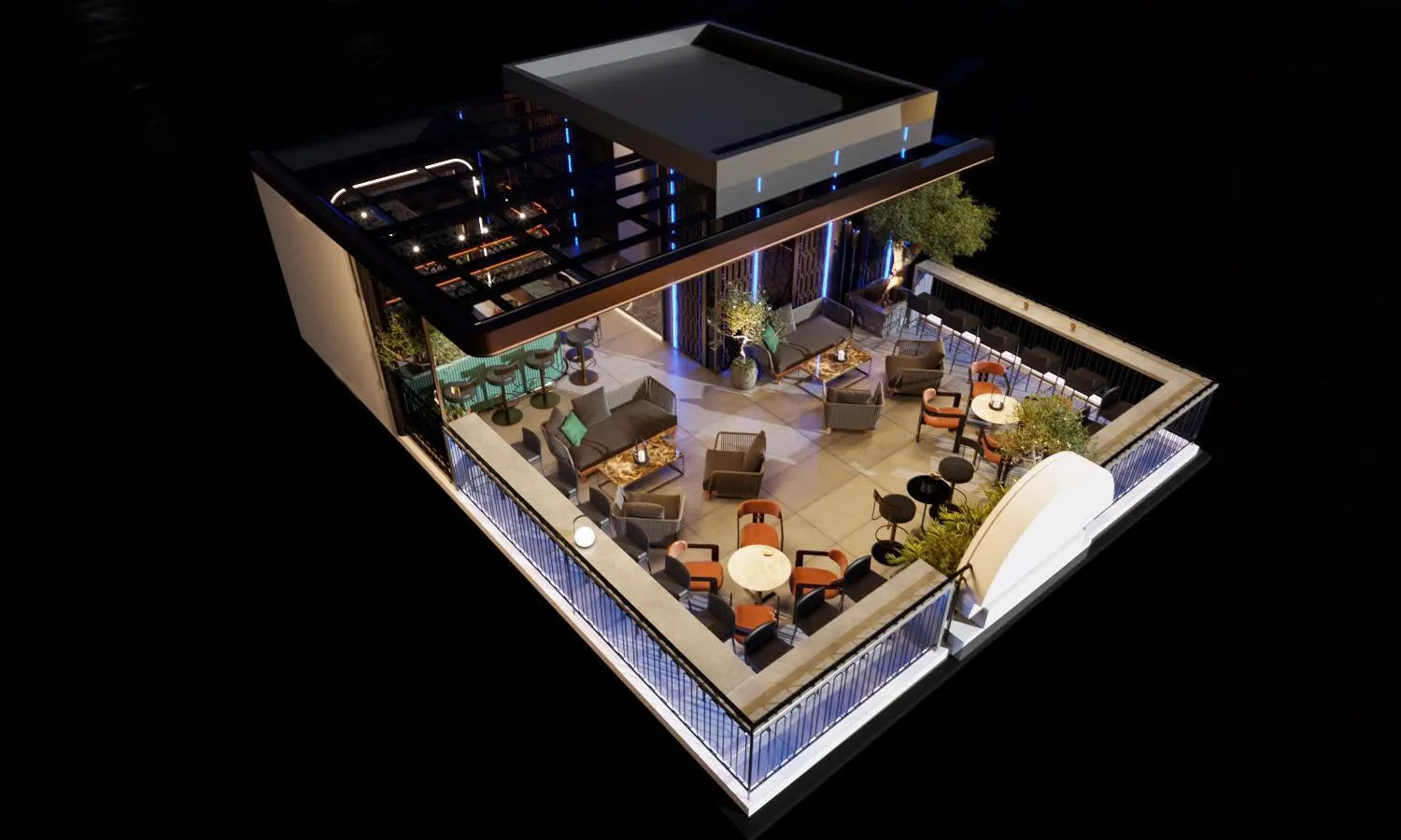 Lounge or bar in Sunline Central Hotel