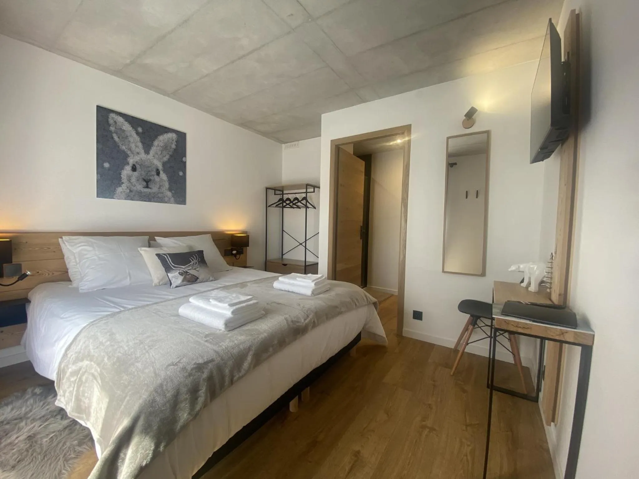 Bedroom, Bed in Du Côté de Chez Sou